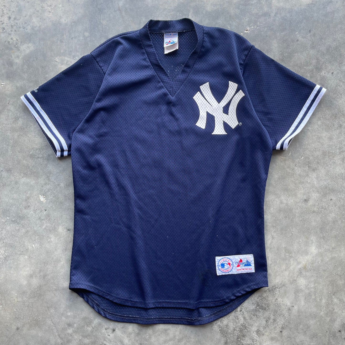 (L) 90s New York Yankees 'Tino Martinez' Mesh Jersey