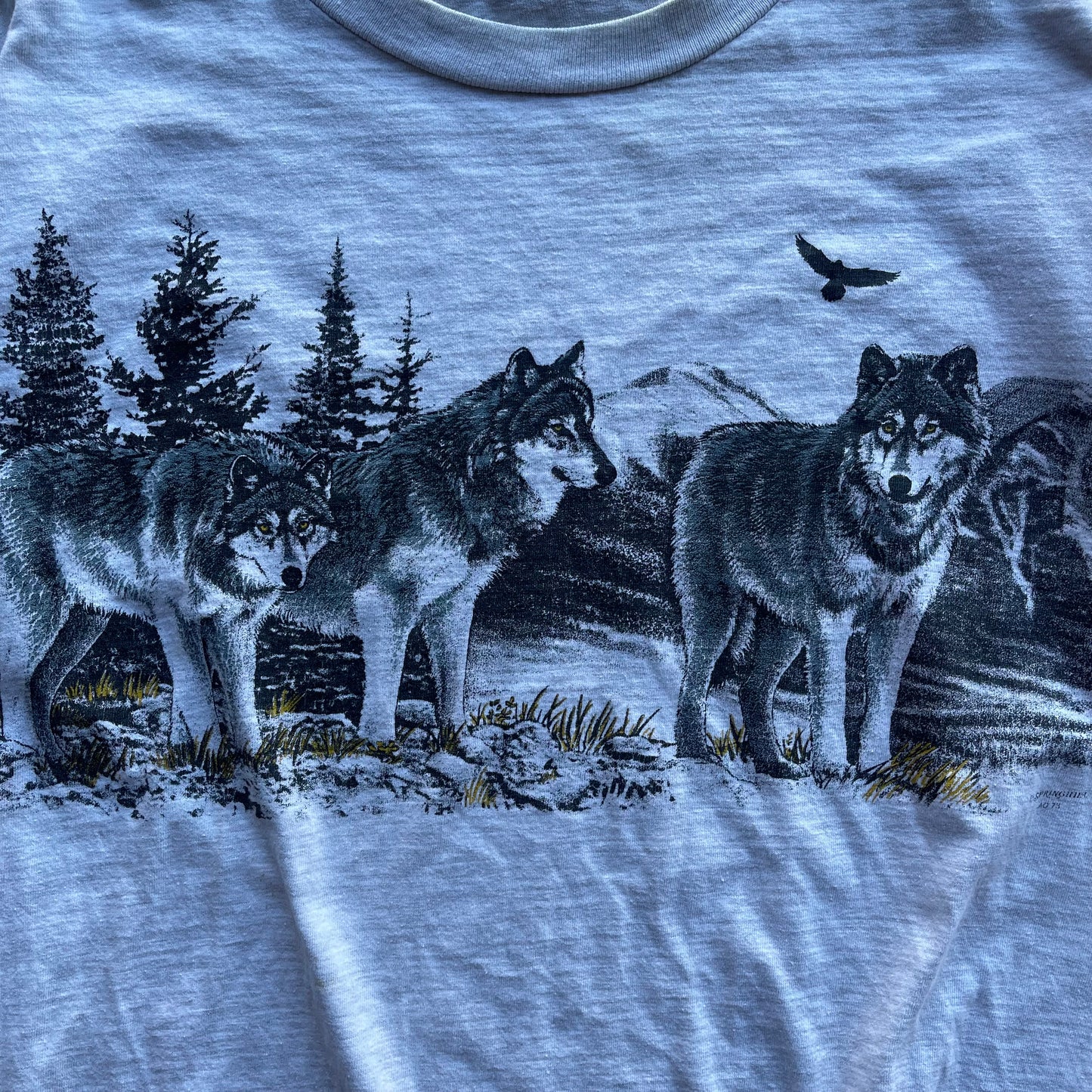 (L) 90s Nature Wolves AOP Tee