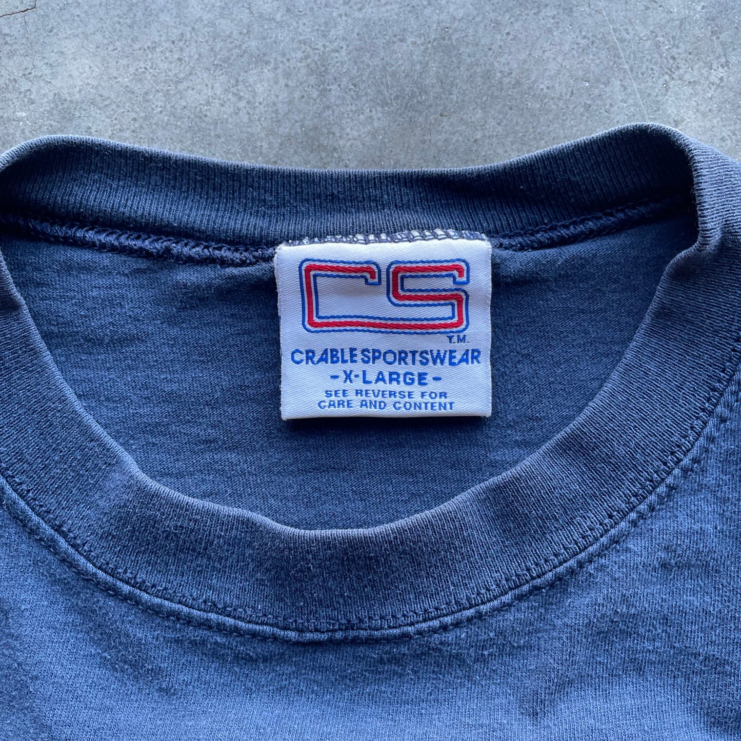 (XL) 90s Cleveland Indians Embroidered Tee