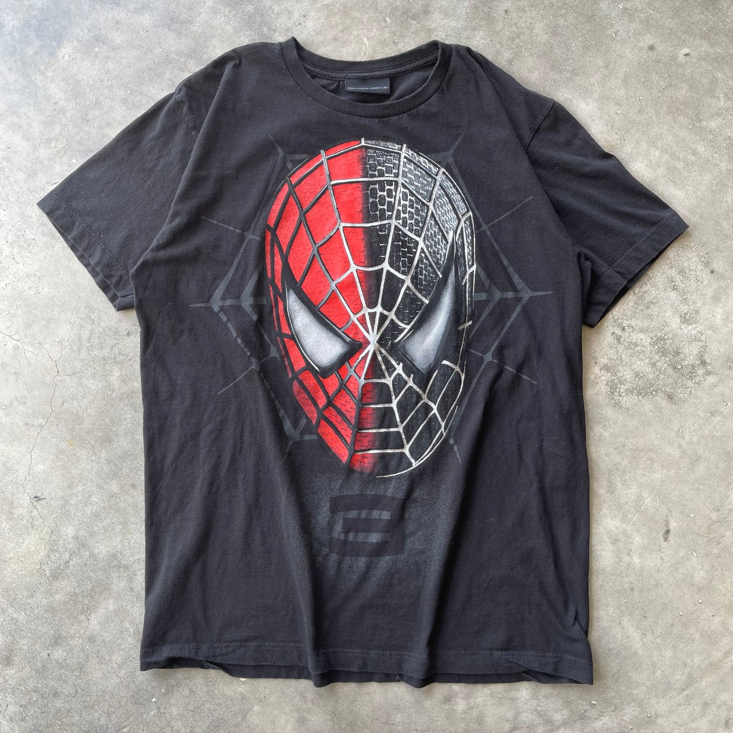 (M) '07 Spider-Man 3 Movie Promo Graphic Tee