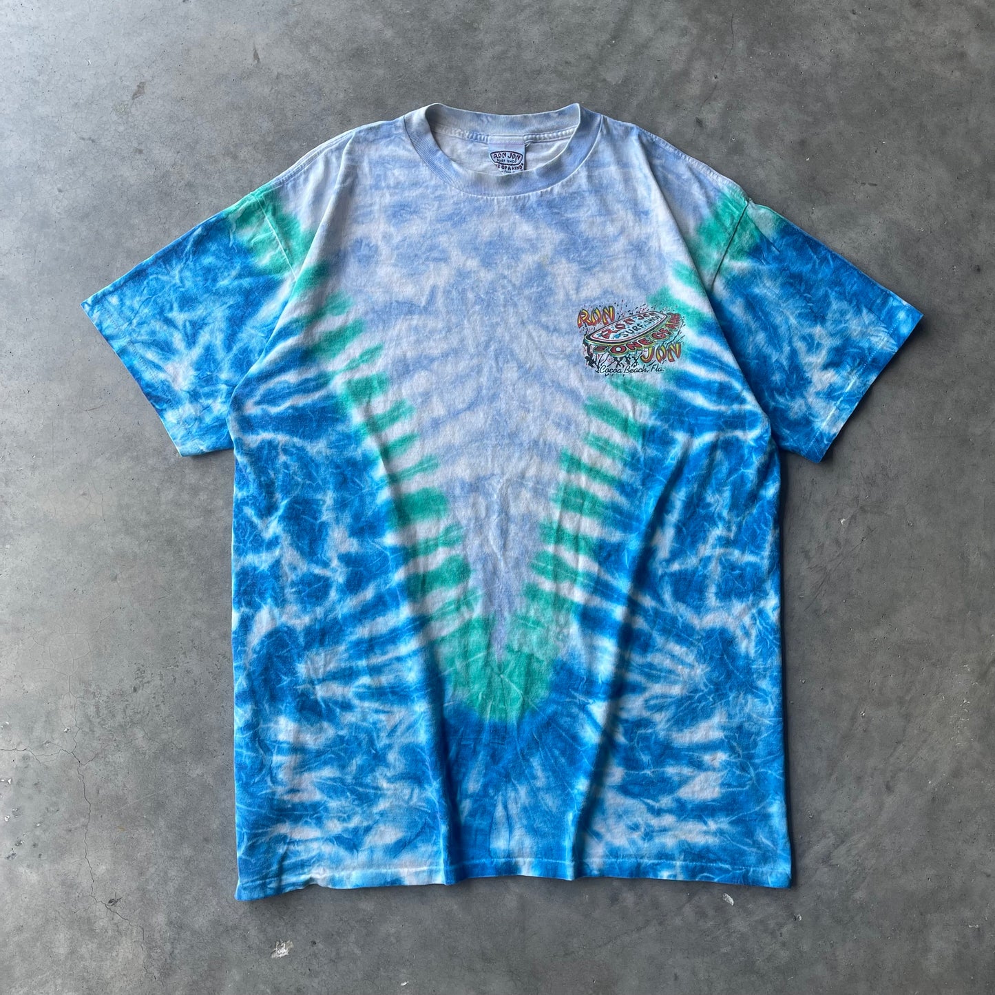 (XL/2XL) 90s Ron Jon Tie Dye Graphic Tee
