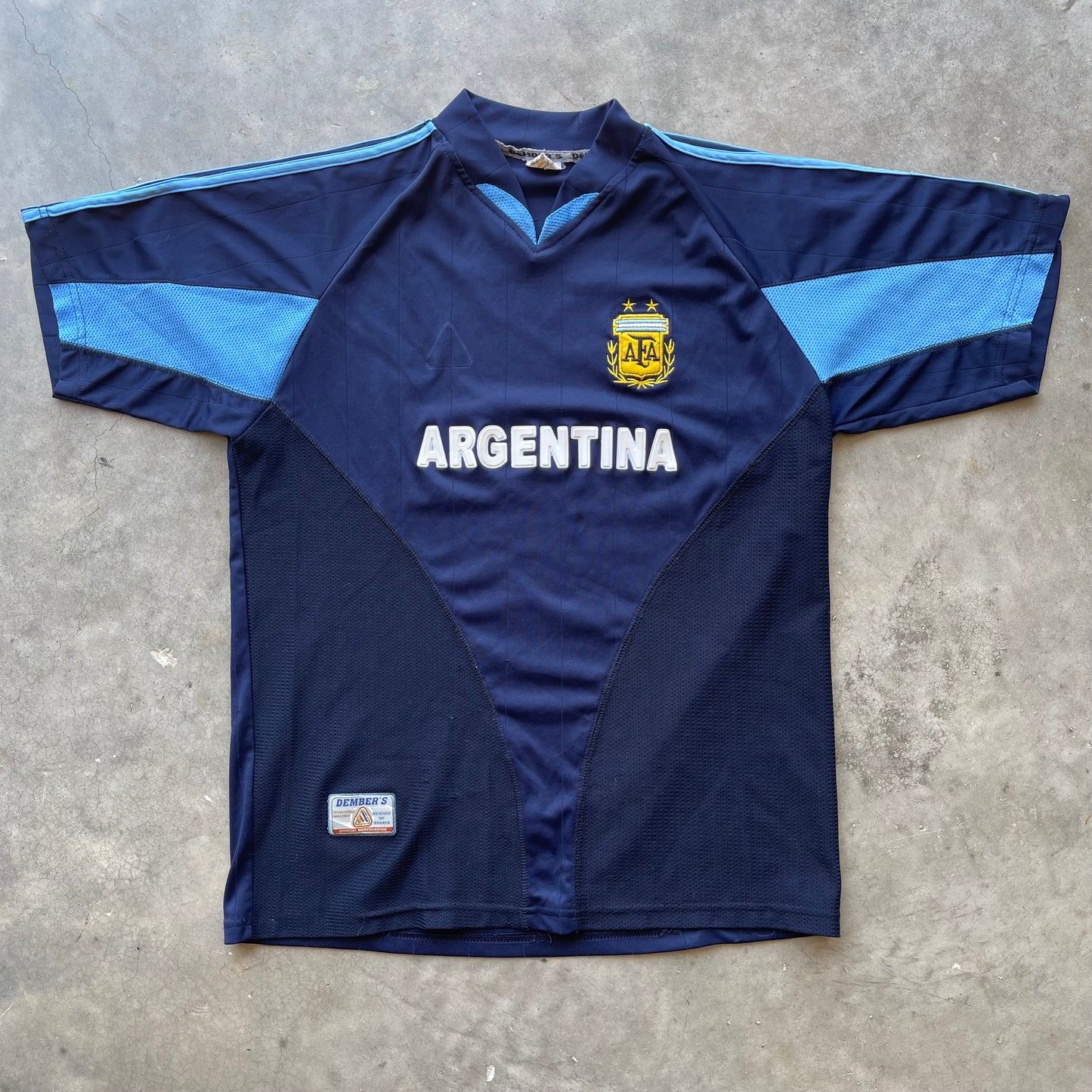 (L) 90s Argentina Soccer Jersey