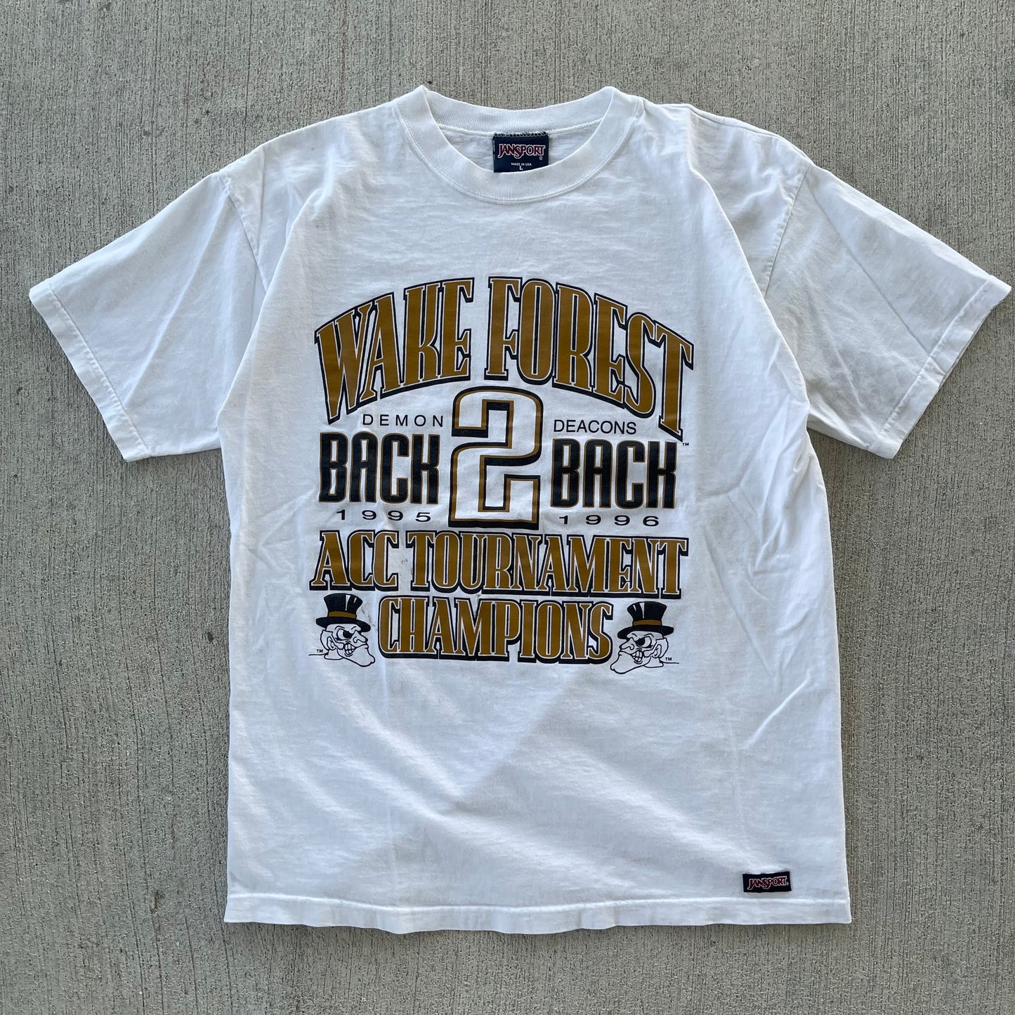 (M) 1996 Wake Forest Champions Tee