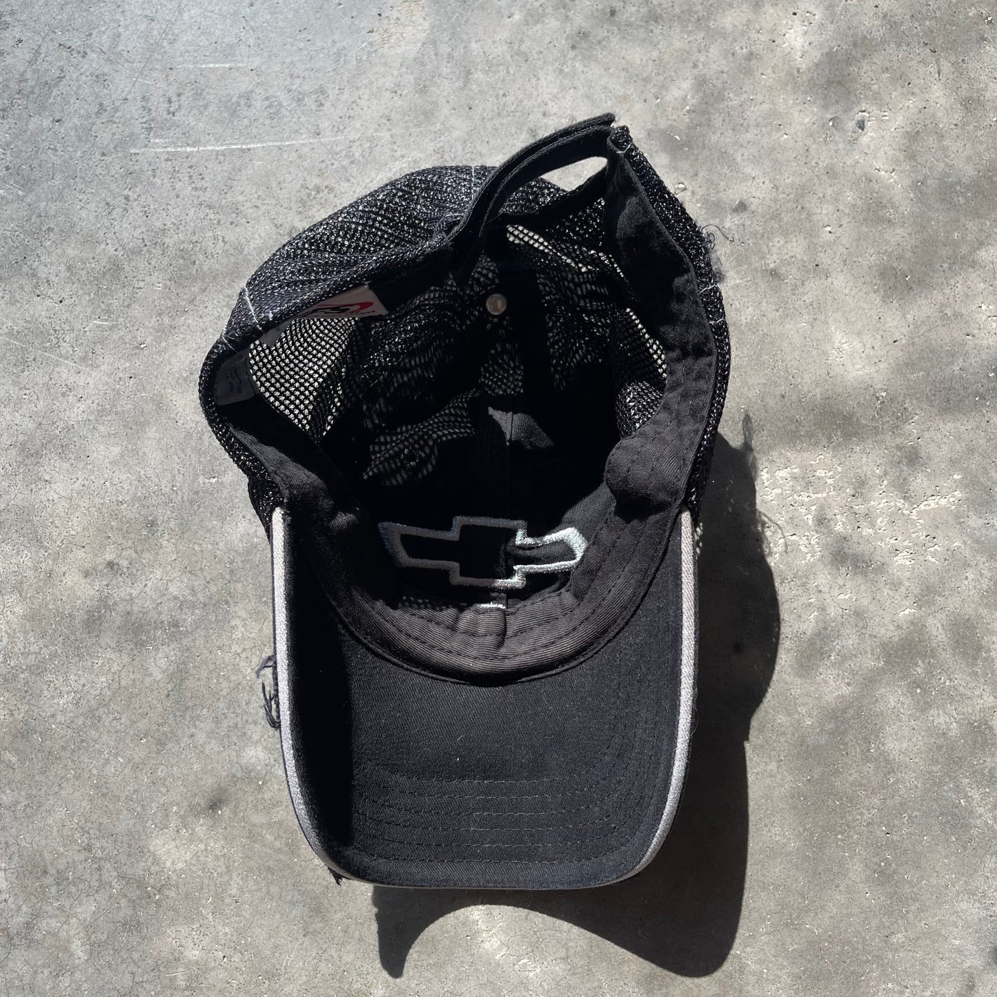(OS) Chevrolet Embroidered Velcro Strap Hat
