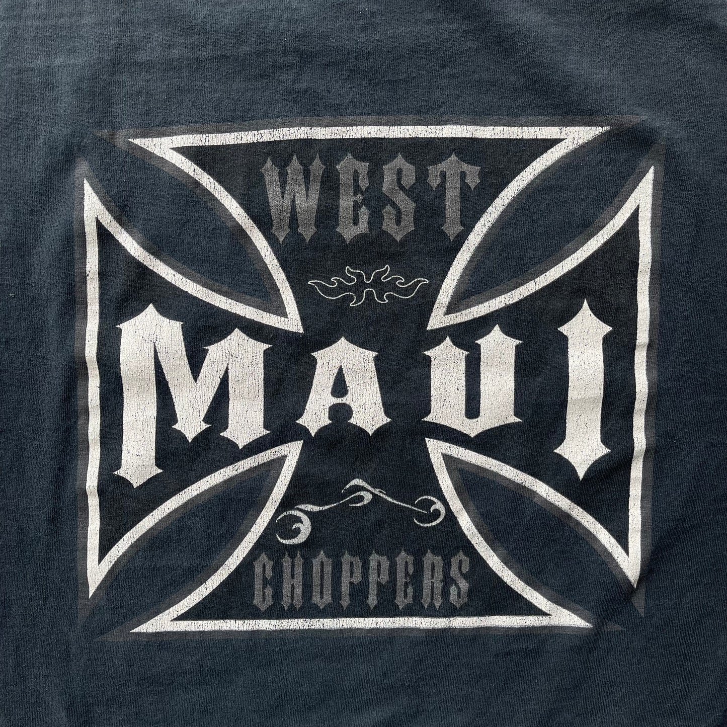 (2XL) 00s Maui West Choppers Tee