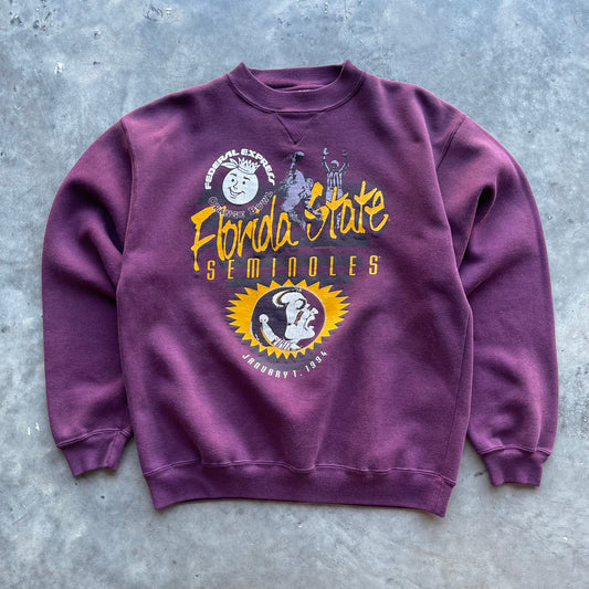 (XL) '94 Florida State Seminoles FSU Orange Bowl Football Graphic Crewneck