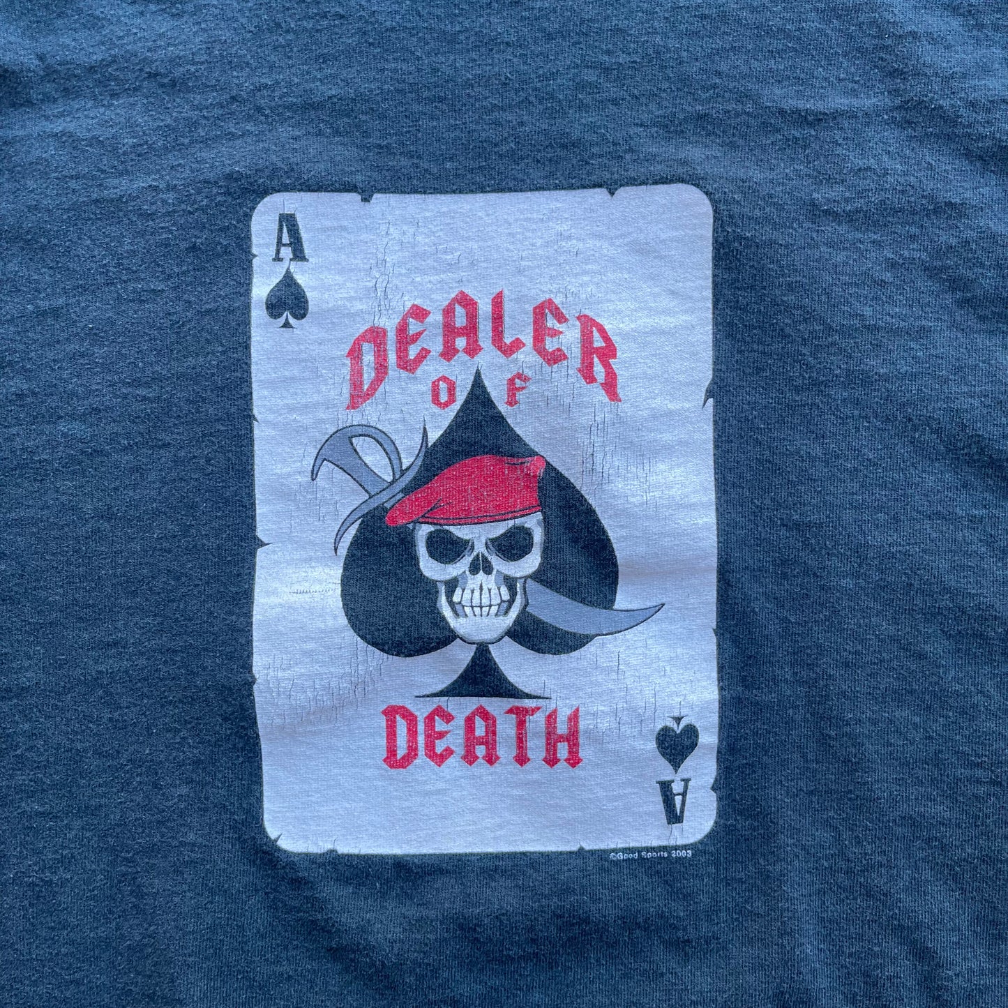 (XL) '06 Spring Rally Biker "Dealer of Death" Long Sleeve Tee