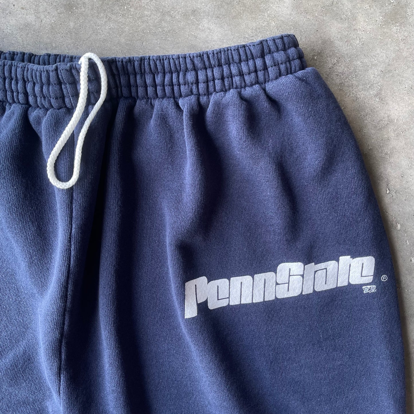 (L) 90s Penn State Navy Blue Sweatpants