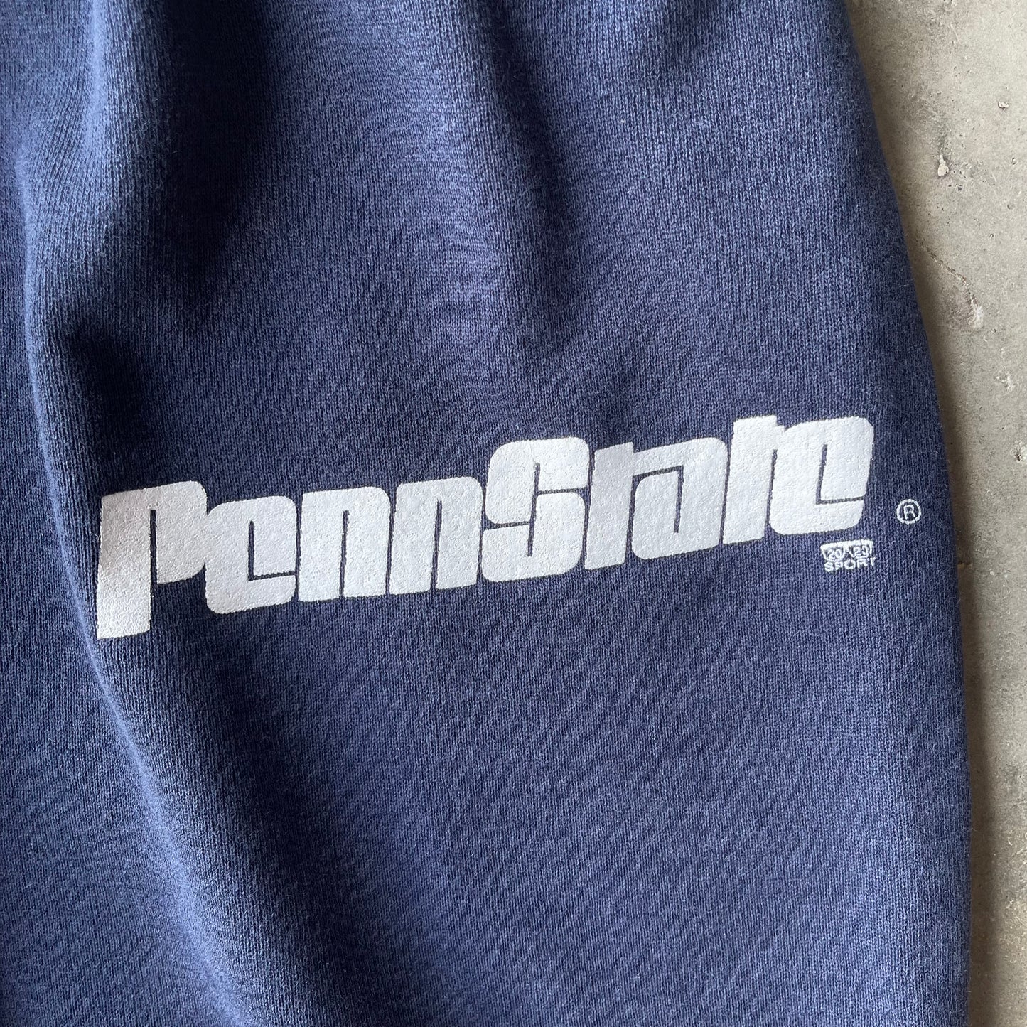 (L) 90s Penn State Navy Blue Sweatpants