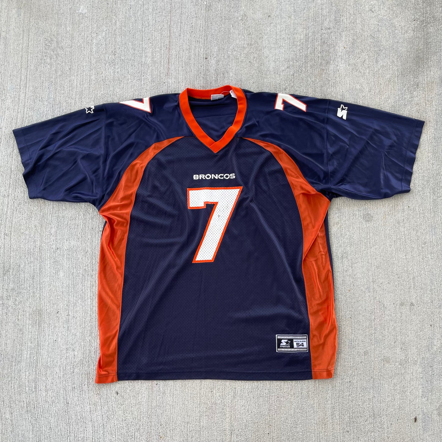 (2XL) 90s Denver Broncos 'John Elway' Football Jersey