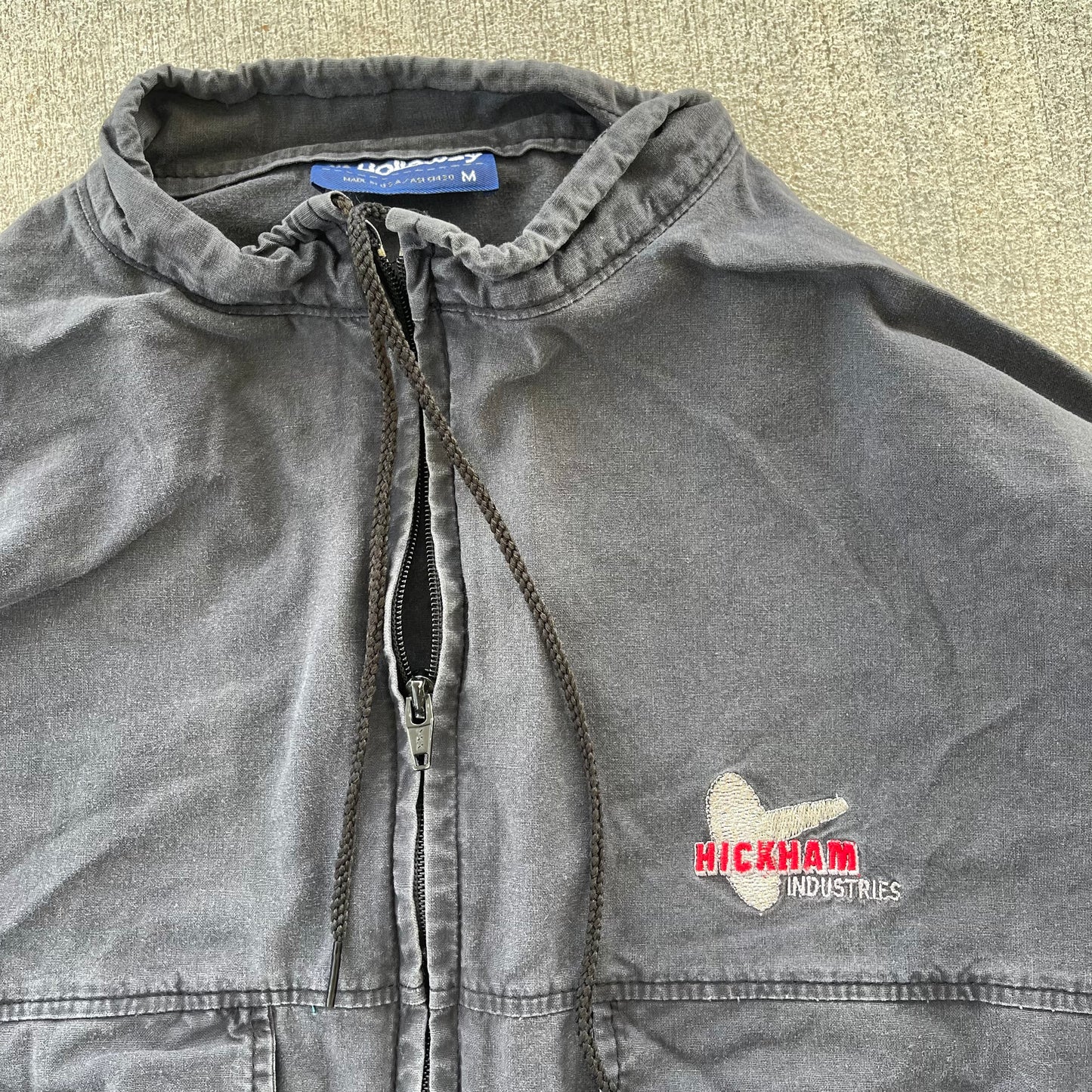 (S/M) 00s Grey Windbreaker Jacket
