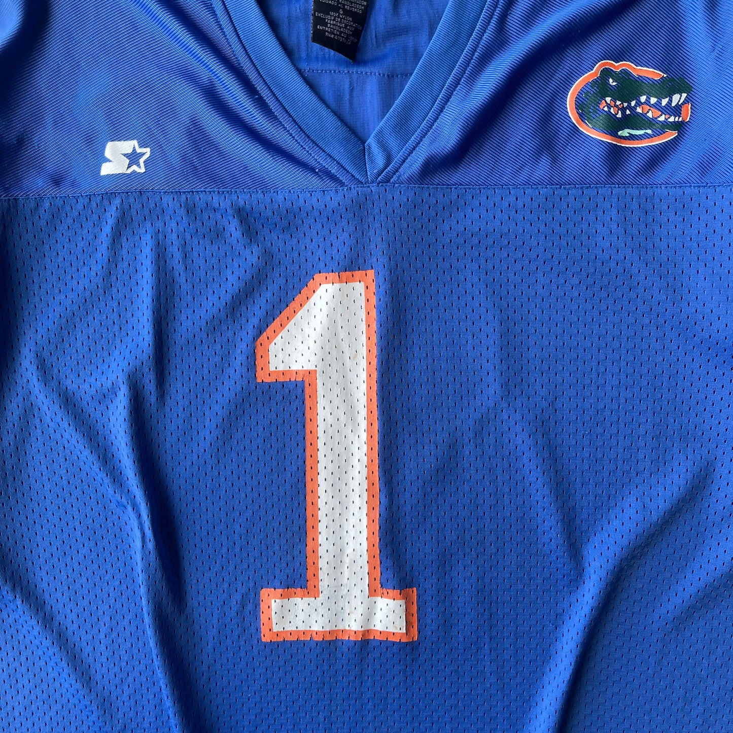 (L) 00s University of Florida Gators Mesh Football Jersey