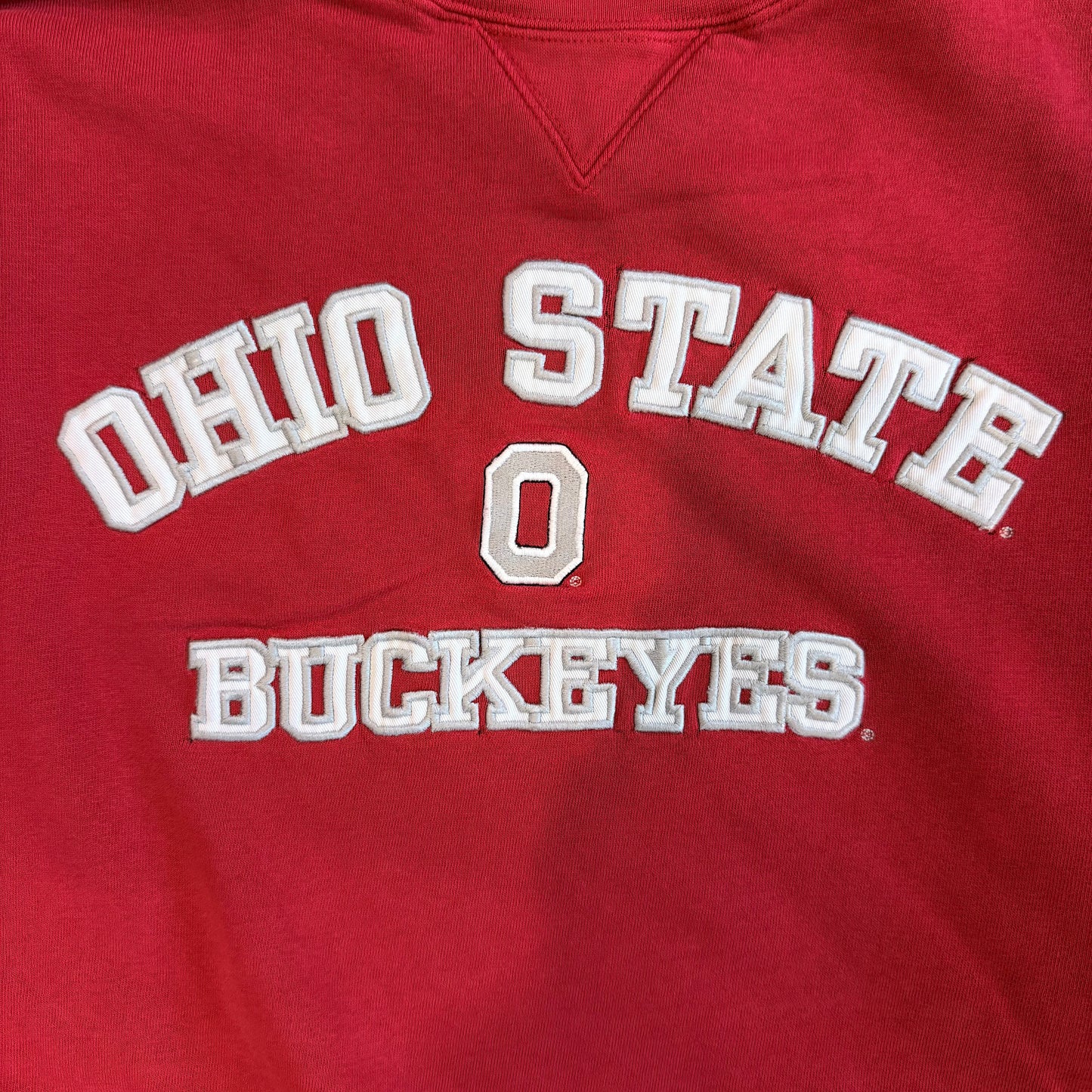 (L) Vintage 90s Ohio State Buckeyes Red Crewneck
