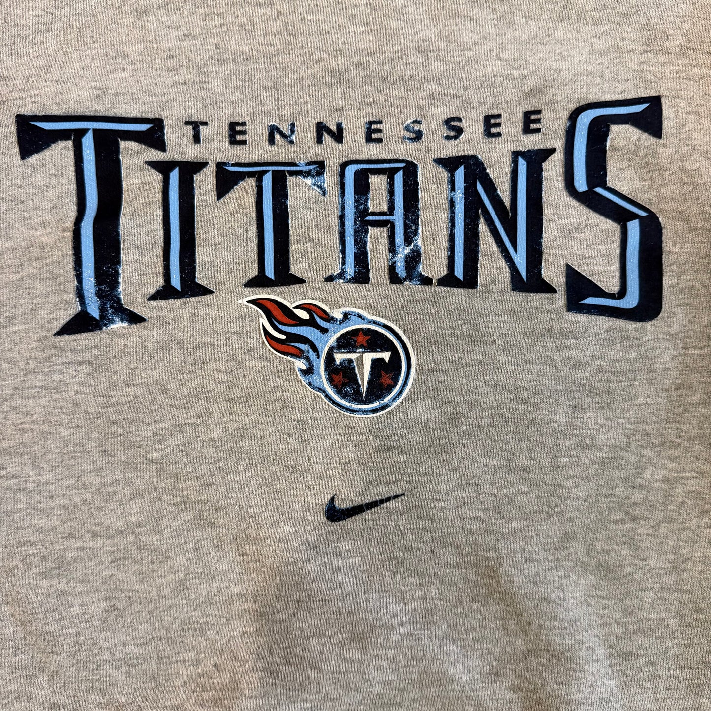 (L) Vintage 90s Nike Tennessee Titans Center Swoosh Crewneck