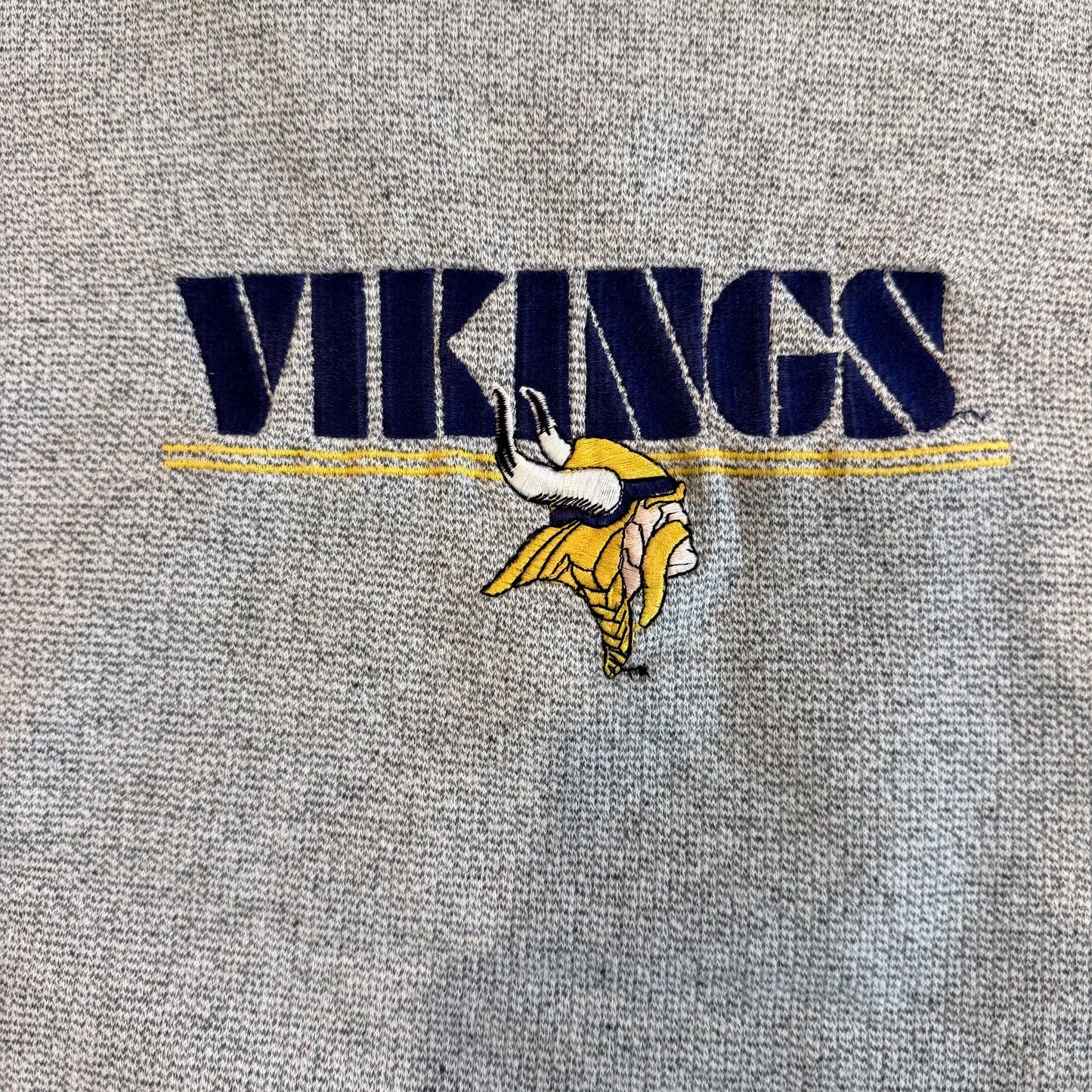 (L) Vintage 90s Majestic Minnesota Vikings NFL Crewneck