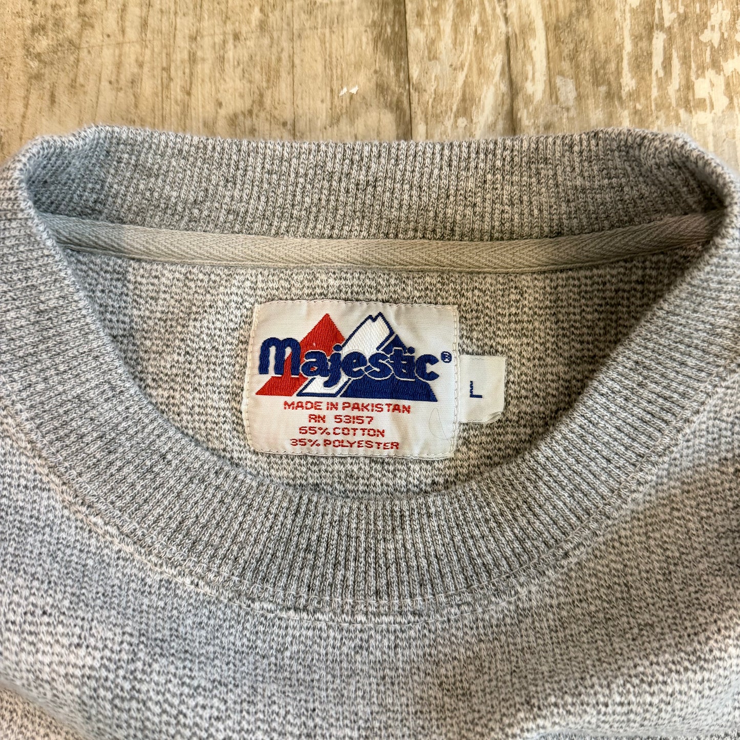 (L) Vintage 90s Majestic Minnesota Vikings NFL Crewneck