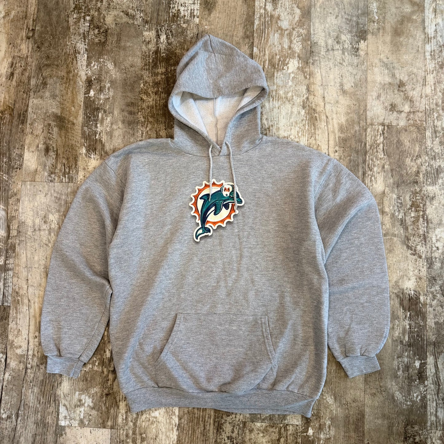 (L) Vintage 2000s Miami Dolphins NFL Hoodie