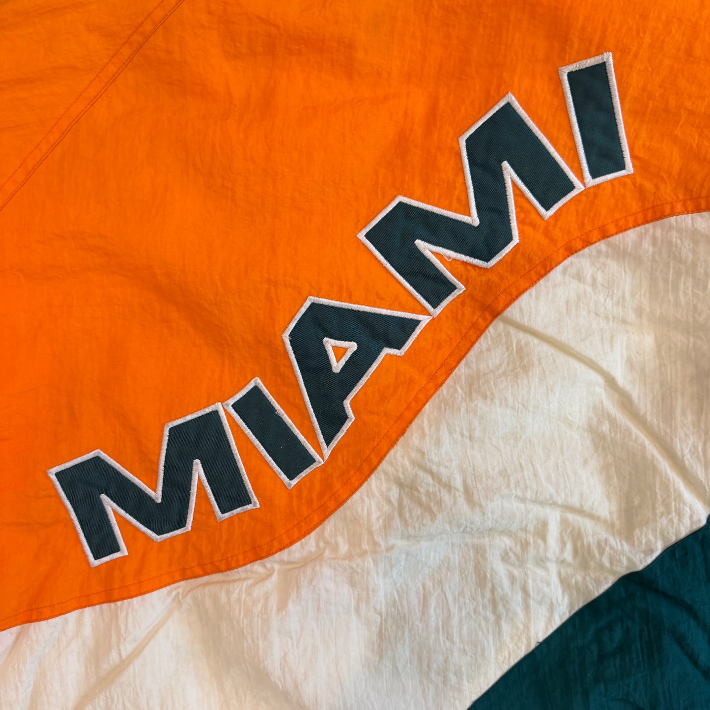 (XL) Vintage 1990s Miami Hurricanes Apex One Jacket