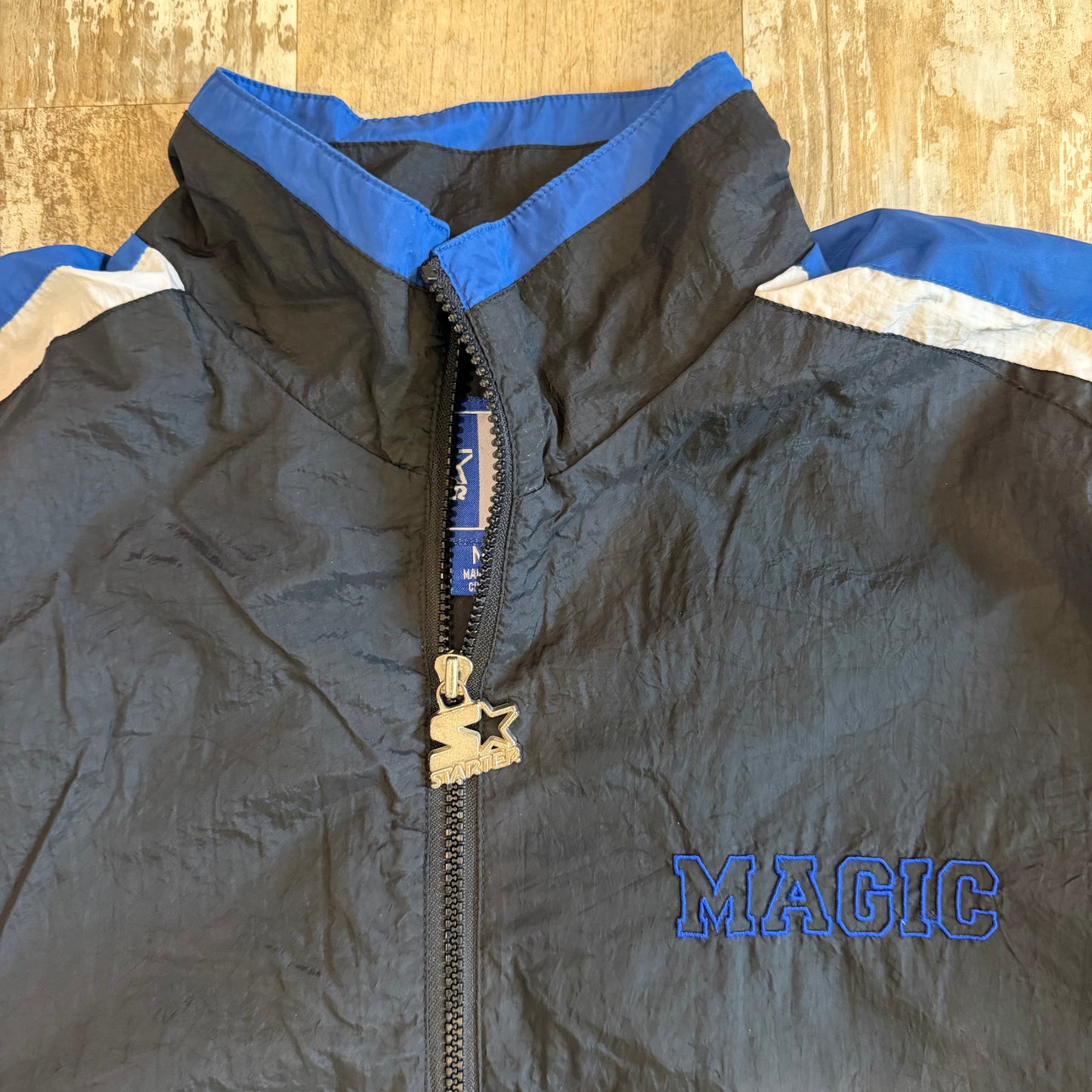 (L) Vintage 1990s Orlando Magic Starter NBA Windbreaker Jacket