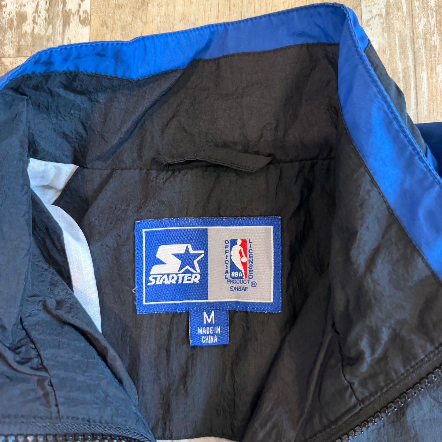 (L) Vintage 1990s Orlando Magic Starter NBA Windbreaker Jacket