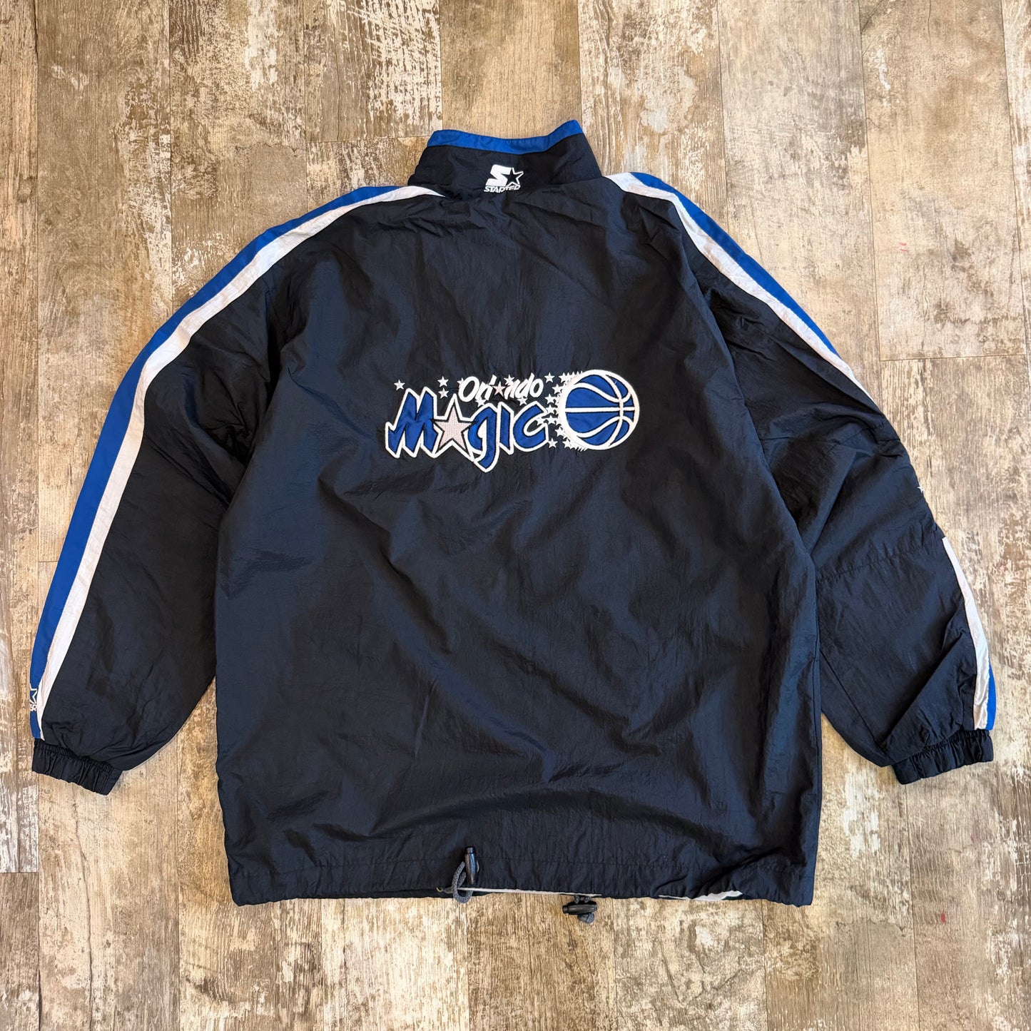 (L) Vintage 1990s Orlando Magic Starter NBA Windbreaker Jacket