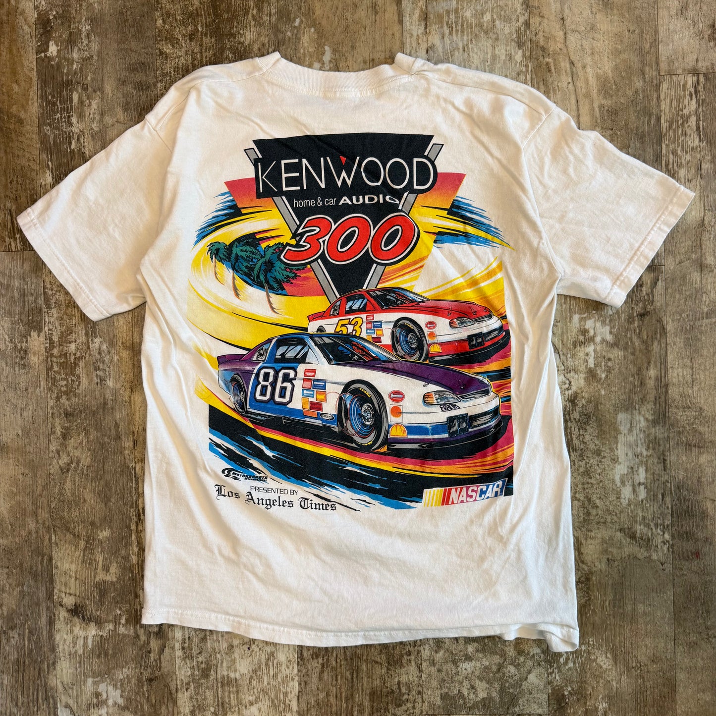 (M) Vintage 1998 Nascar Kenwood 300 Racing Shirt