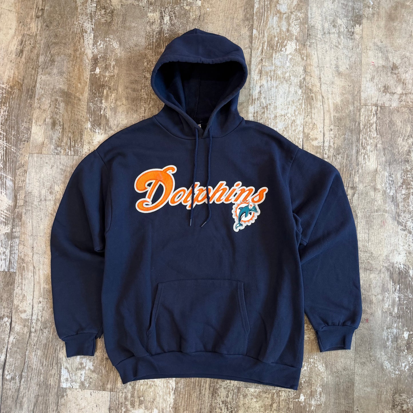(M/L) Vintage 2000s Miami Dolphins NFL Hoodie