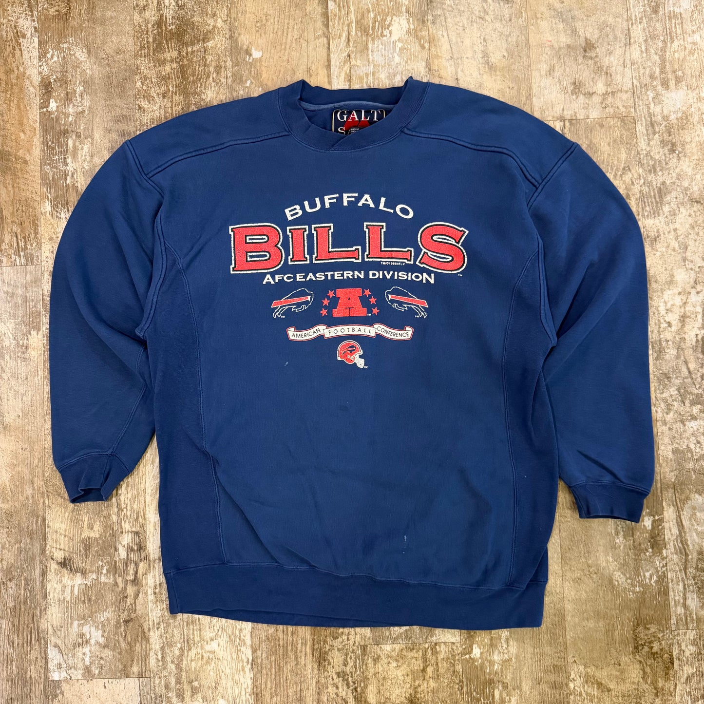 (XL) Vintage 1996 Buffalo Bills Galt Sand Crewneck