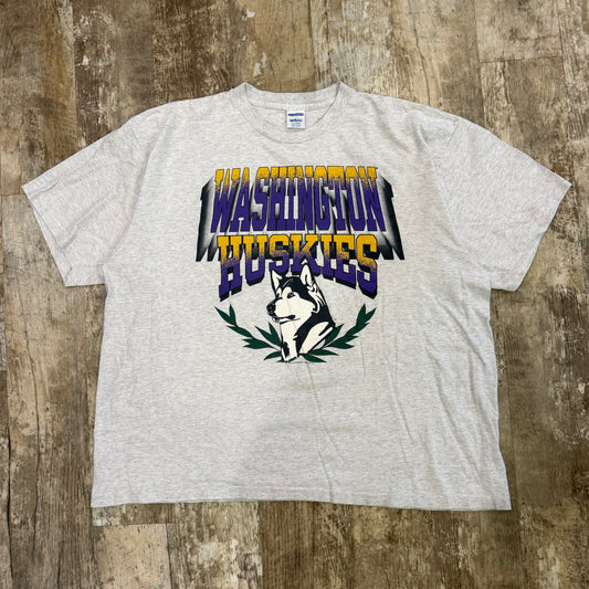 (XL/2XL) Vintage 1990s Washington Huskies Graphic Shirt