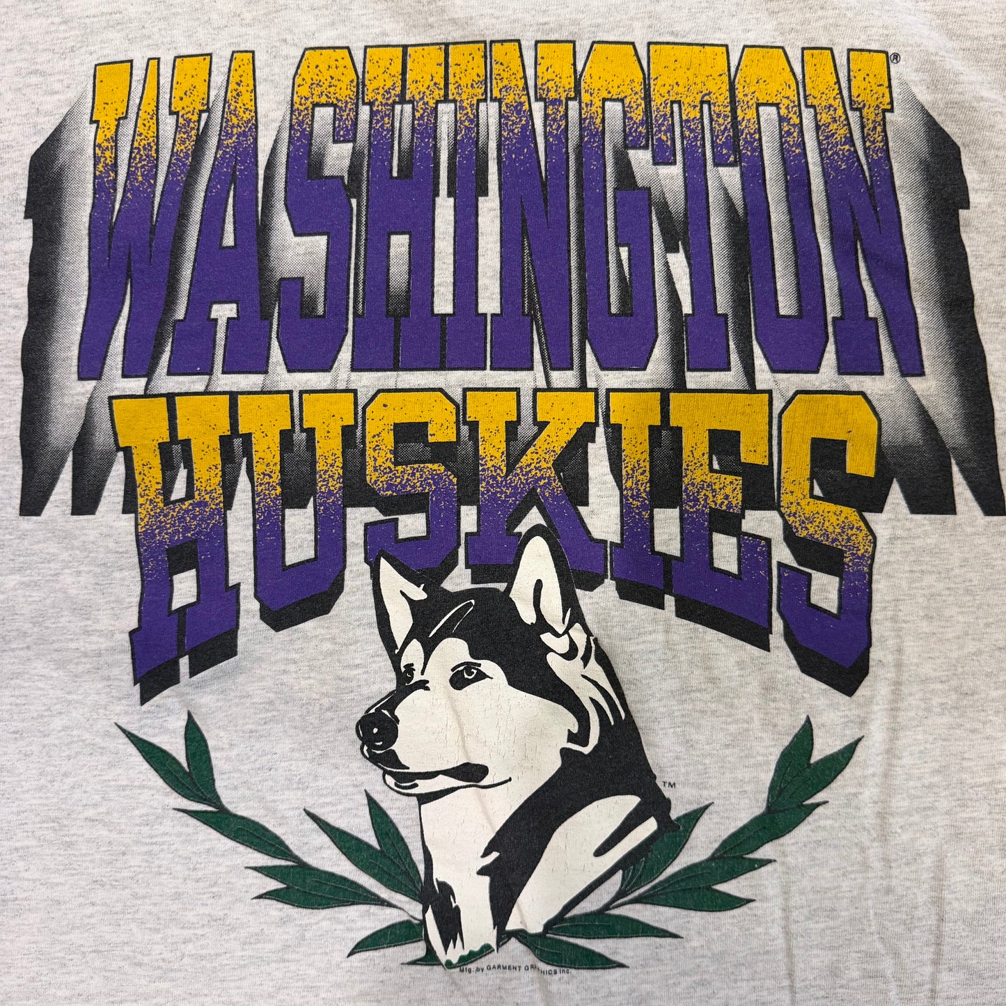 (XL/2XL) Vintage 1990s Washington Huskies Graphic Shirt
