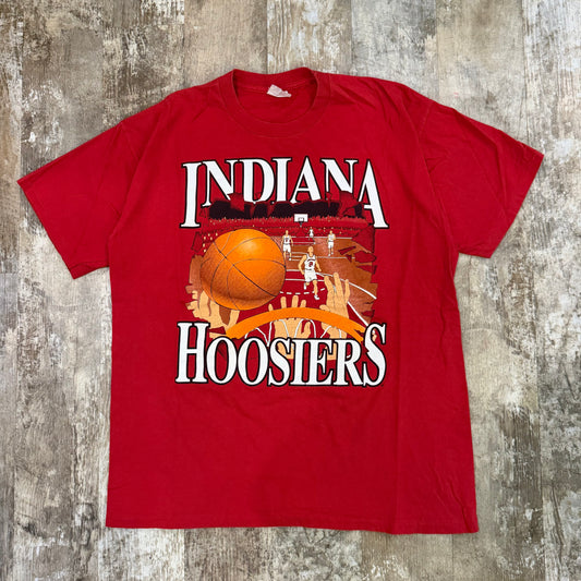 (XL) Vintage 1990s Indiana Hoosiers Basketball Graphic Shirt