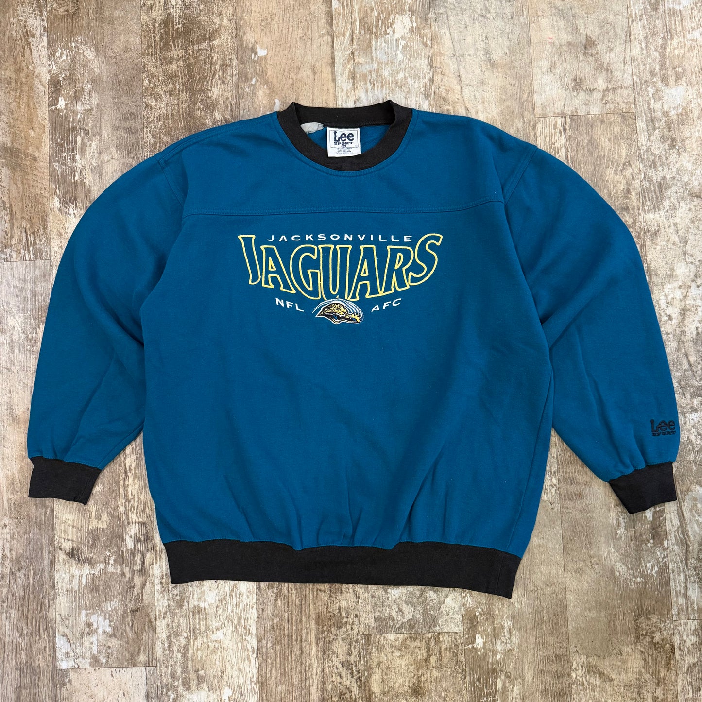 (XL) Vintage 1990s Jacksonville Jaguars Embroidered Crewneck