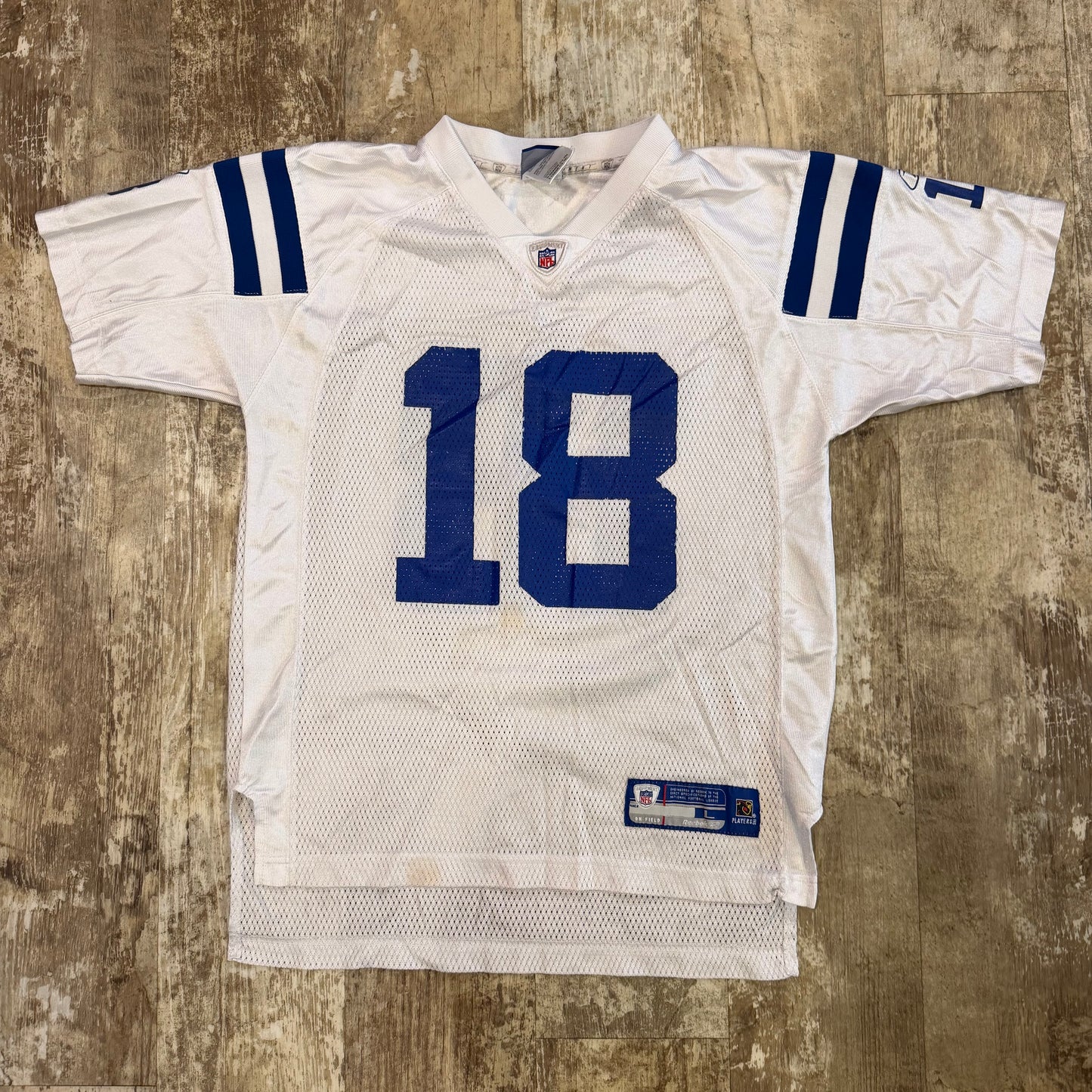 (S) Reebok 2000s Peyton Manning Indianapolis Colts Jersey
