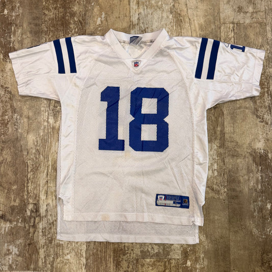 (S) Reebok 2000s Peyton Manning Indianapolis Colts Jersey