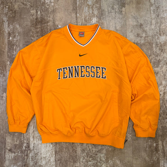 (M/L) Vintage 90s Nike Tennessee Center Swoosh Pullover Windbreaker