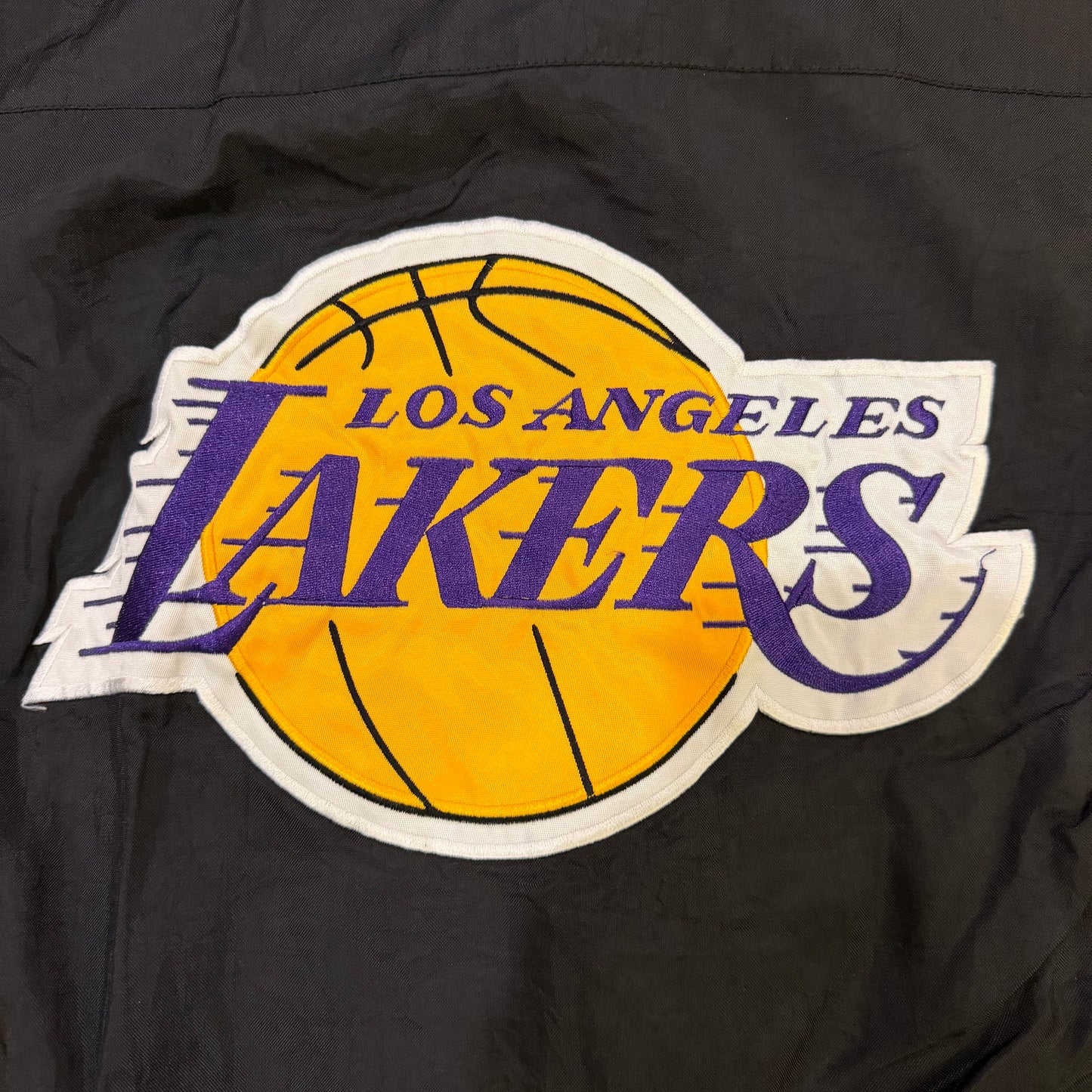 (L) Vintage 1990s Starter Los Angeles Lakers Pullover Jacket