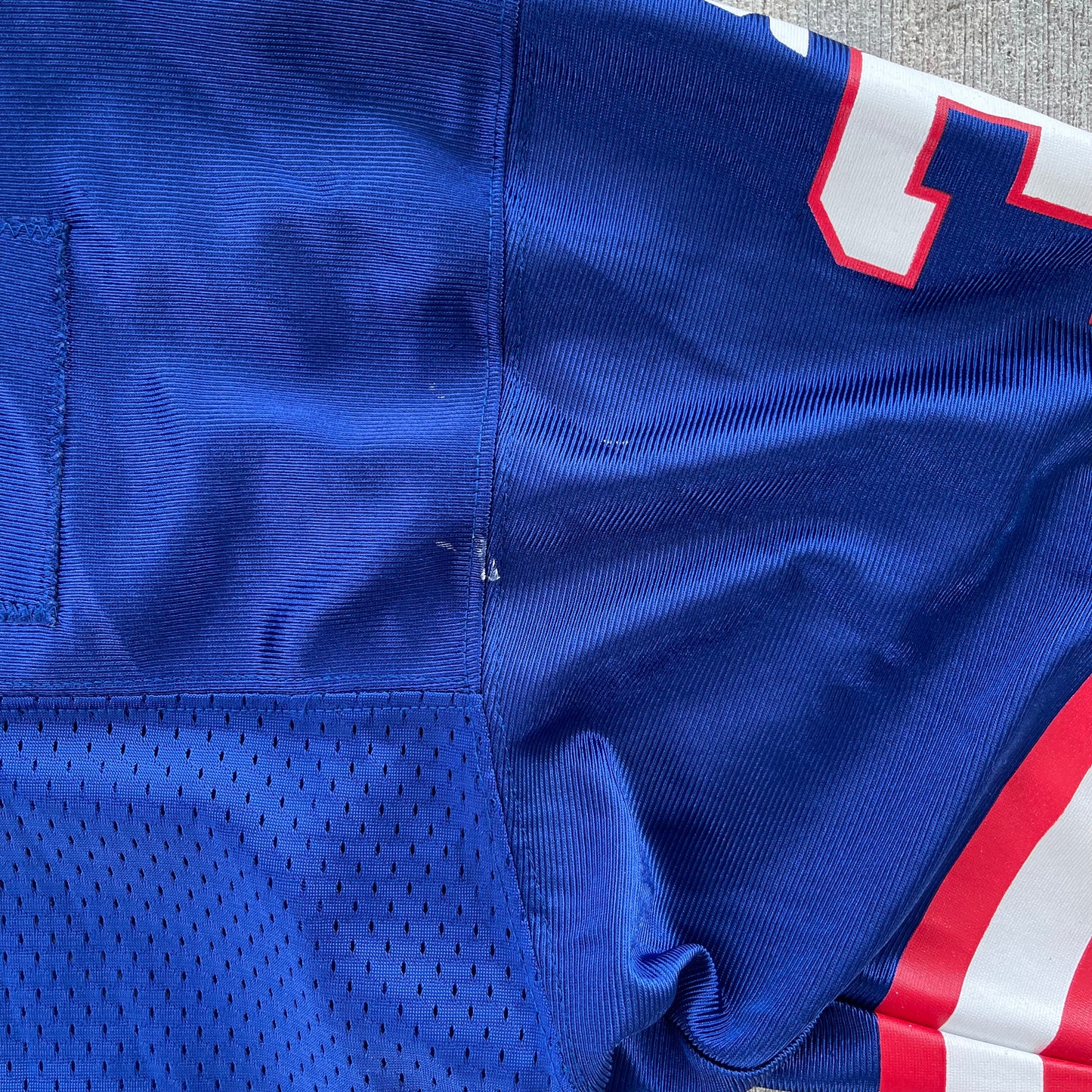 (L) 90s New York Giants 'Jason Sehorn' Football Jersey