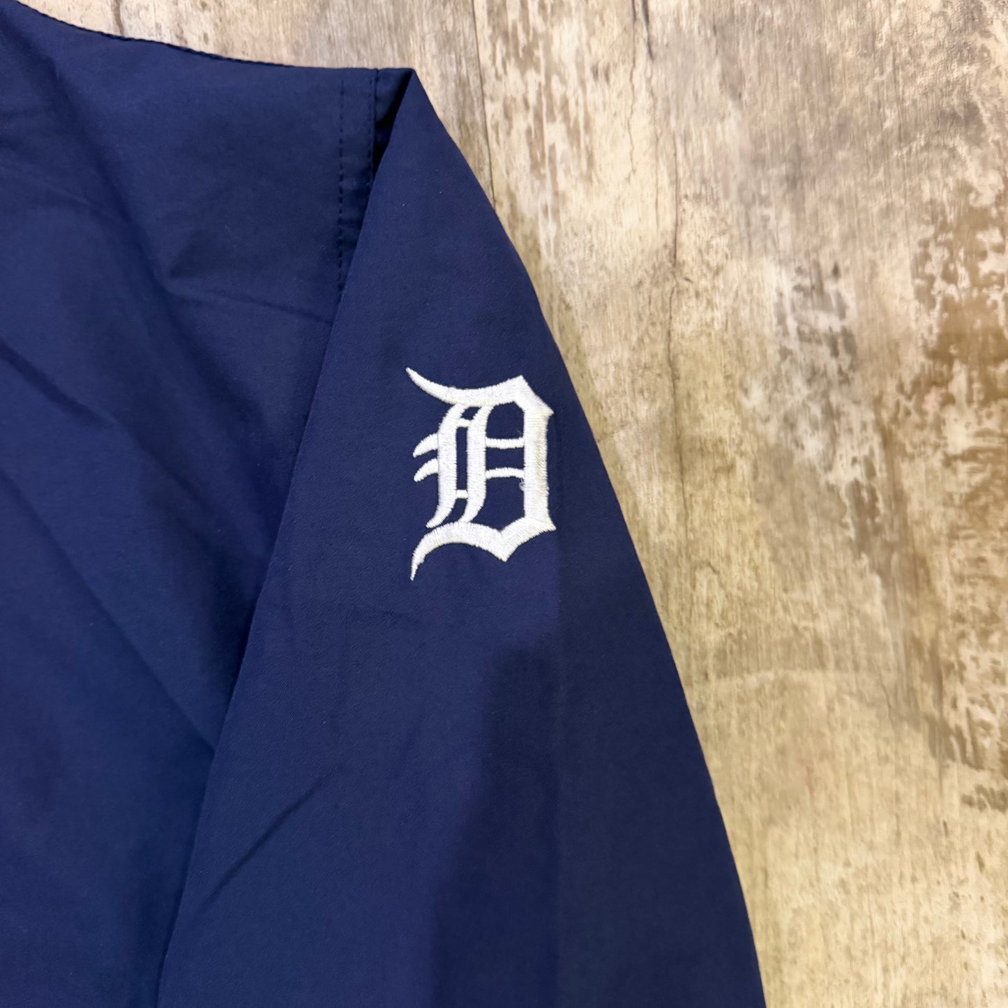 (M/L) Vintage 2000s Nike Detroit Tigers Center Swoosh Pullover Windbreaker