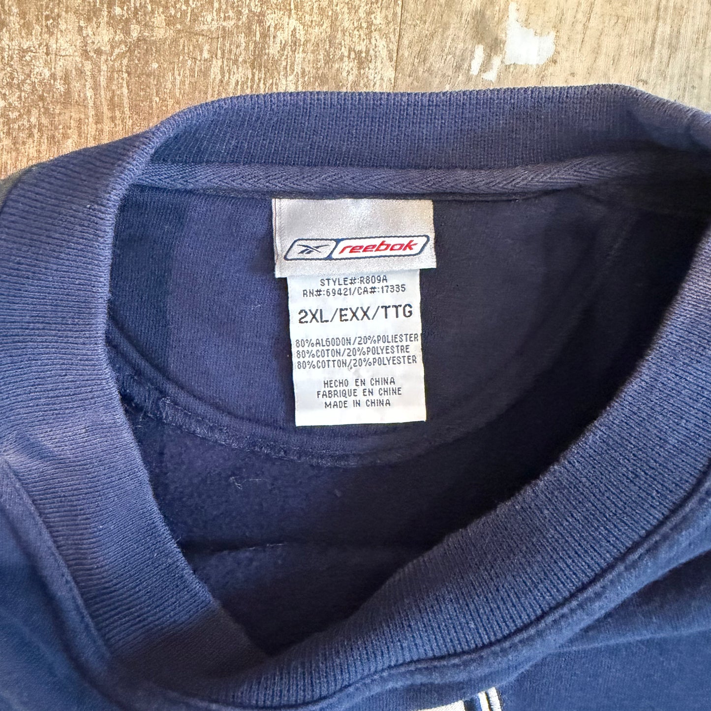 (2XL) Vintage 2000s Tennessee Titans Reebok Crewneck