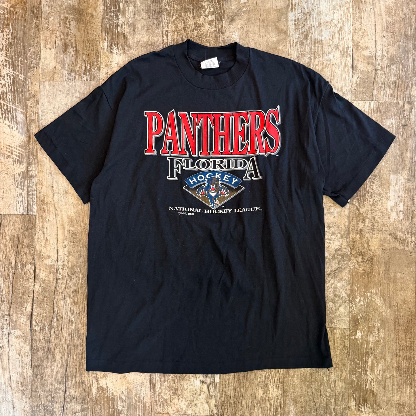 (L) Vintage 1993 Florida Panthers NHL Shirt