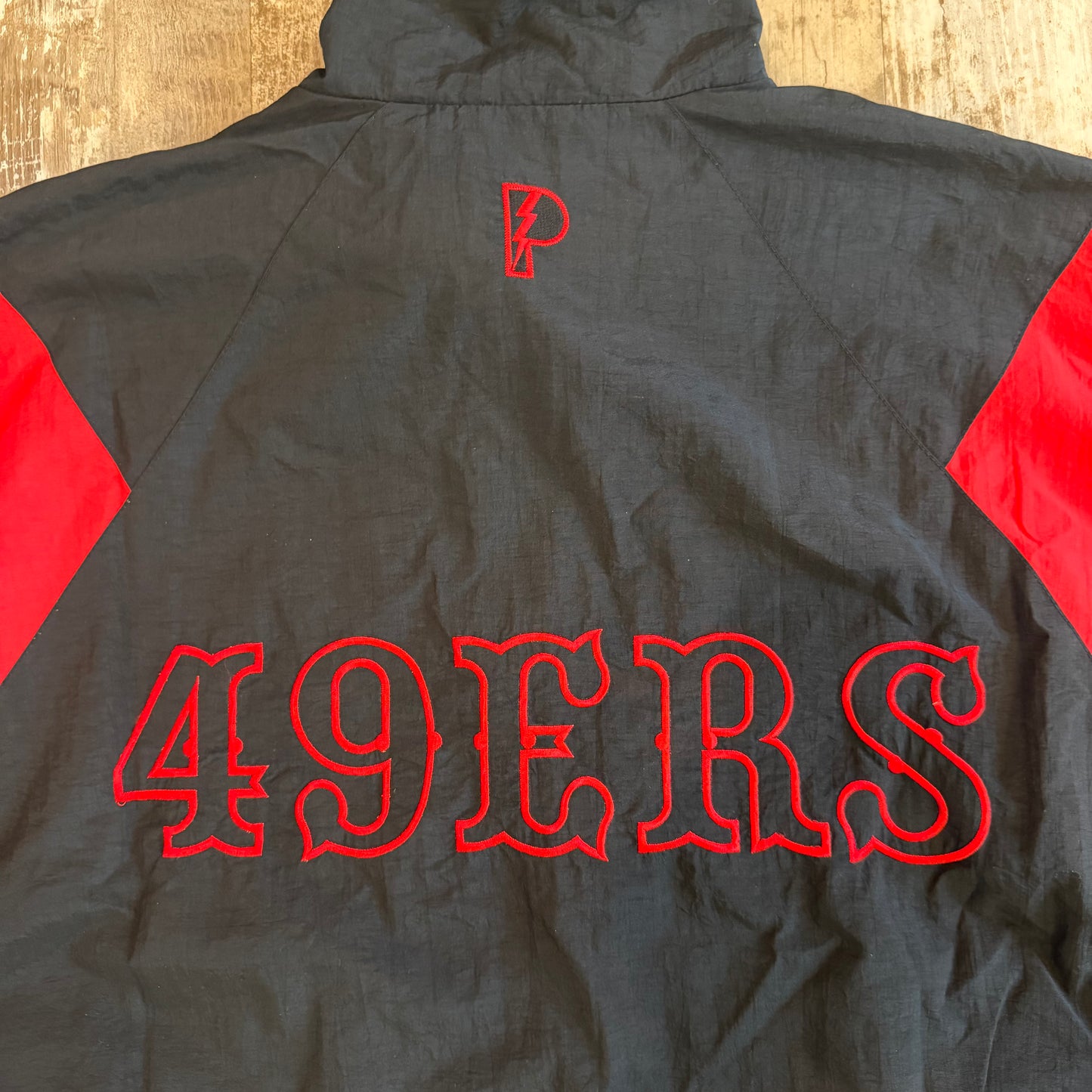 (XL) Vintage 90s Pro Player San Francisco 49ers Windbreaker Jacket