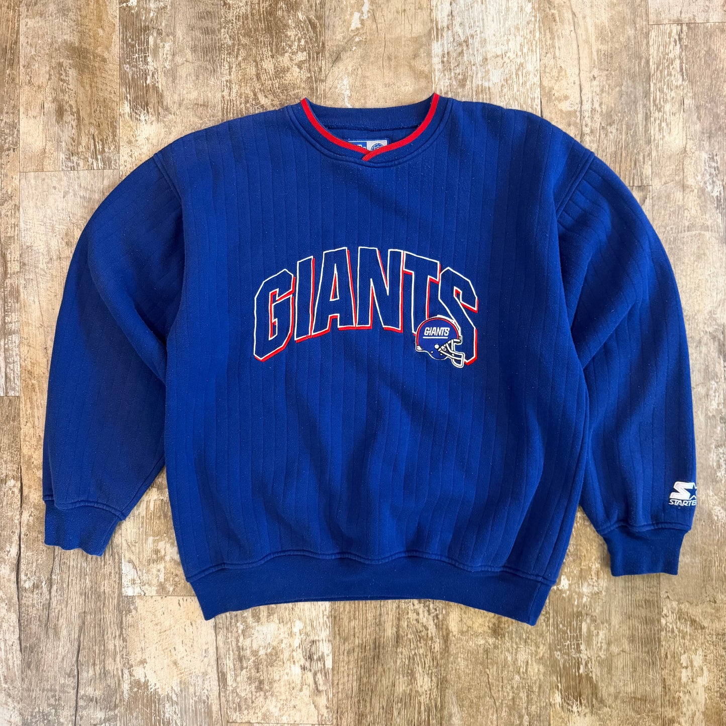 (L) Vintage 1990s Starter New York Giants Crewneck