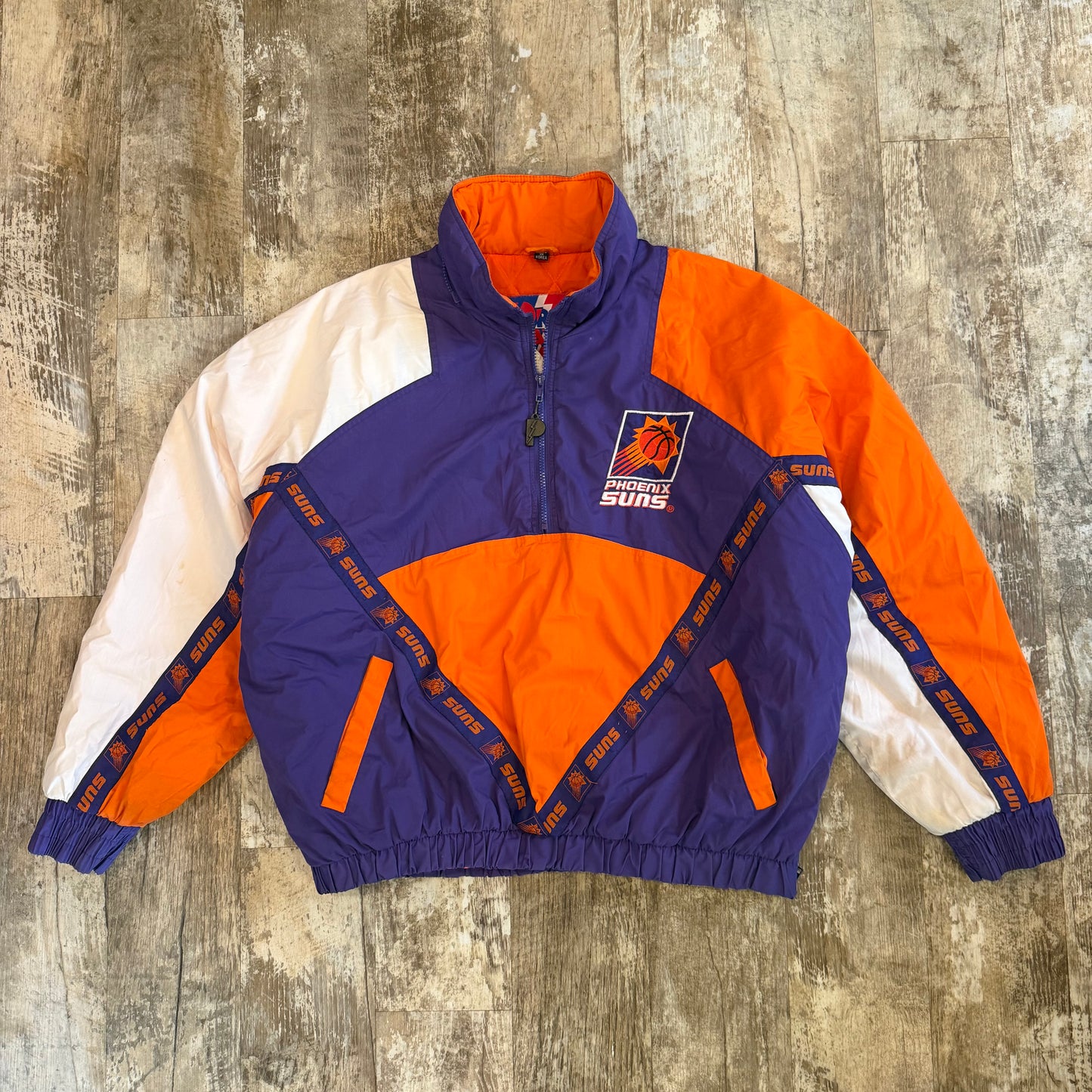 (XL/2XL) Vintage 90s Phoenix Suns Pro Player Puffer Jacket