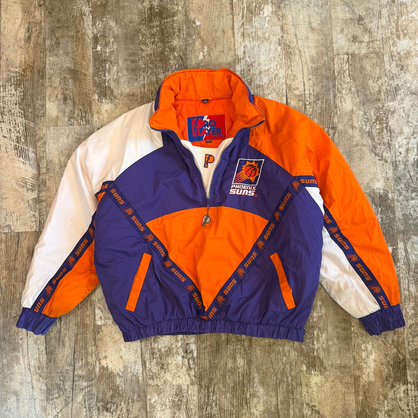(XL/2XL) Vintage 90s Phoenix Suns Pro Player Puffer Jacket