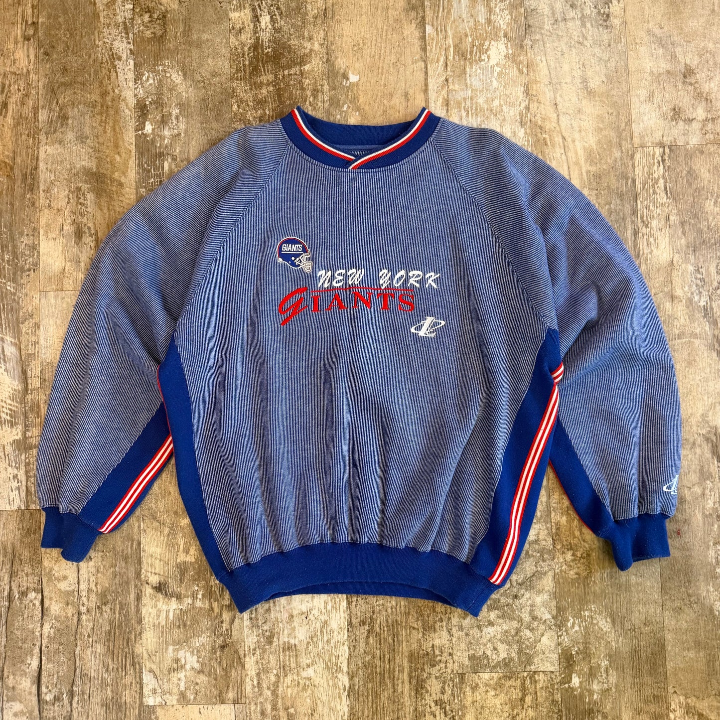 (L) Vintage 90s New York Giants Logo Athletic Crewneck