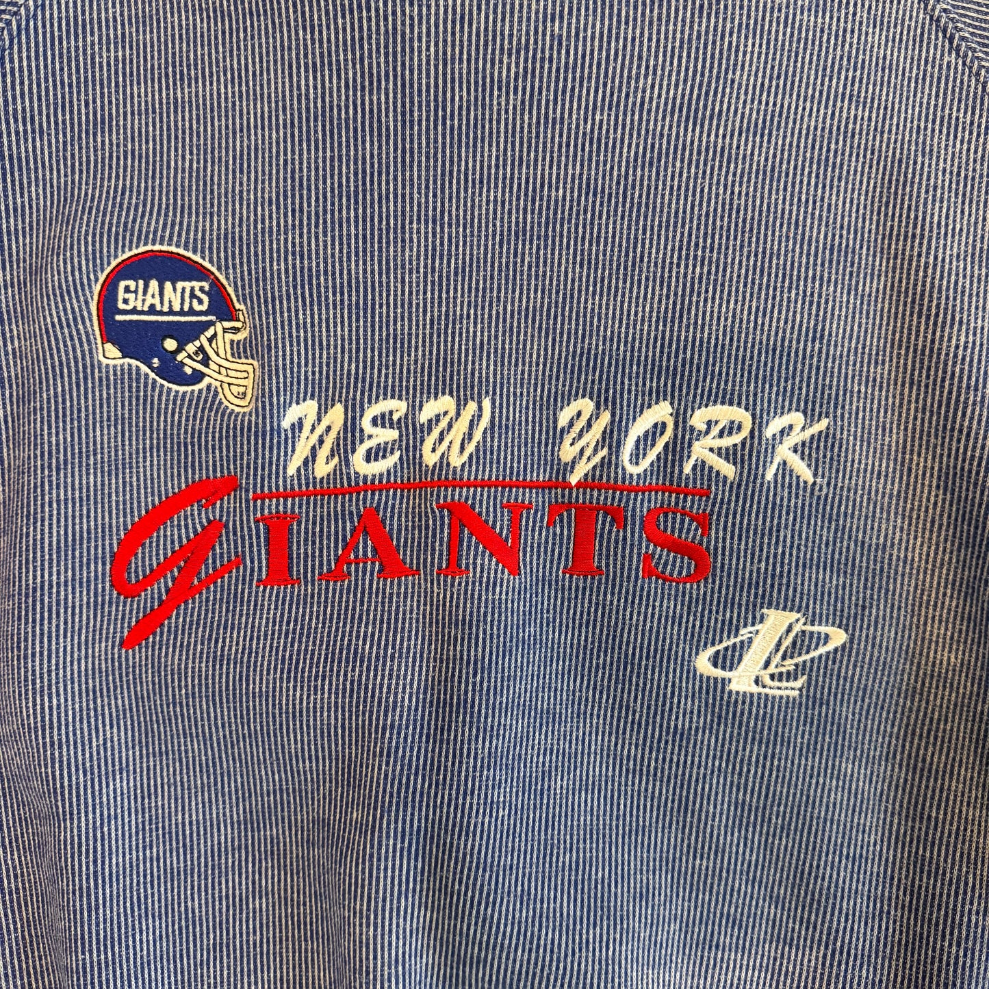 (L) Vintage 90s New York Giants Logo Athletic Crewneck