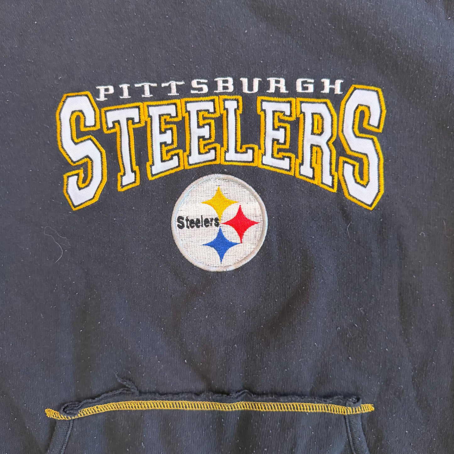 (M) Vintage 90s NFL Pittsburgh Steelers Hoodie