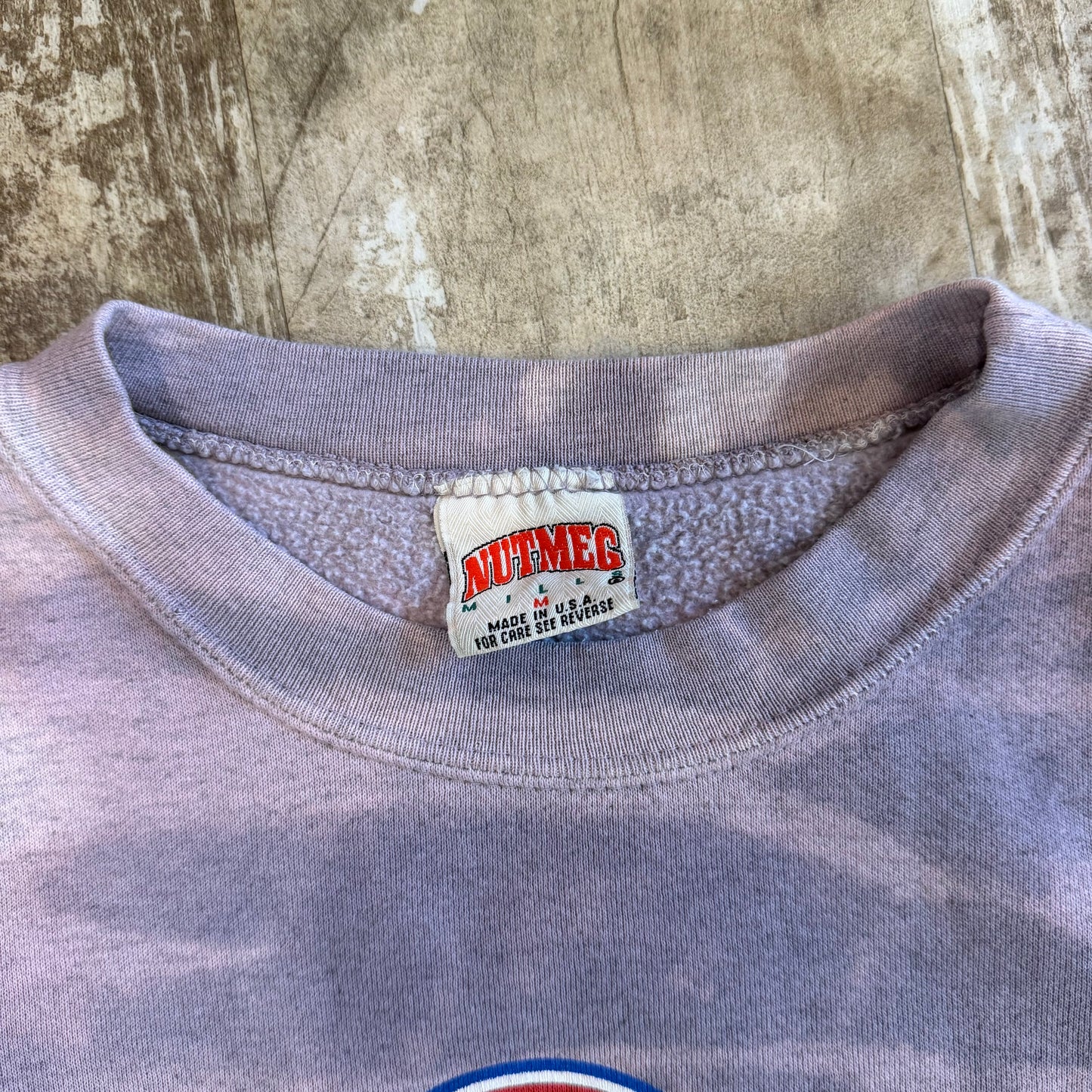 (S/M) Vintage 1993 New York Giants Bleached Nutmeg Crewneck