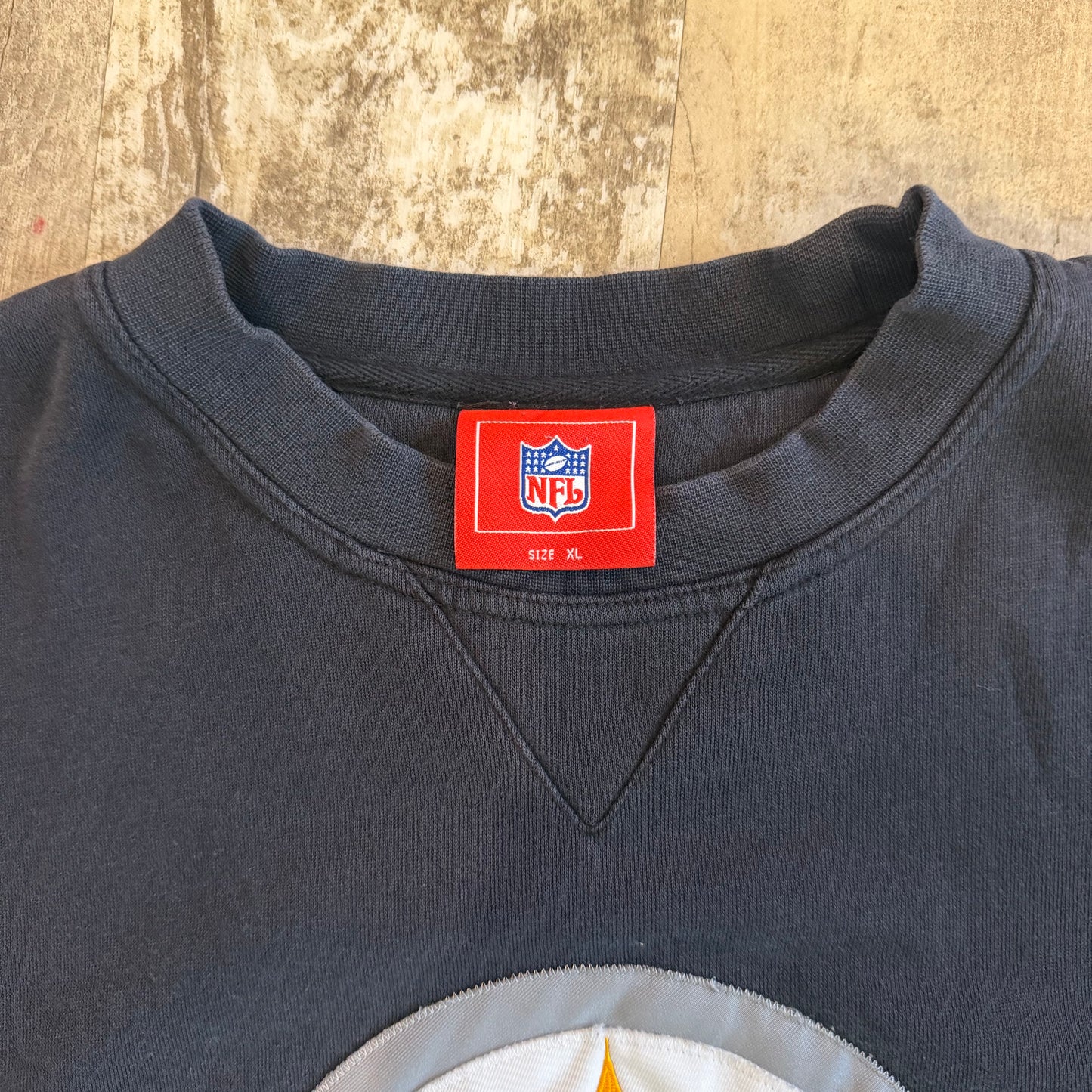 (XL) Vintage 00s Pittsburgh Steelers Logo Crewneck