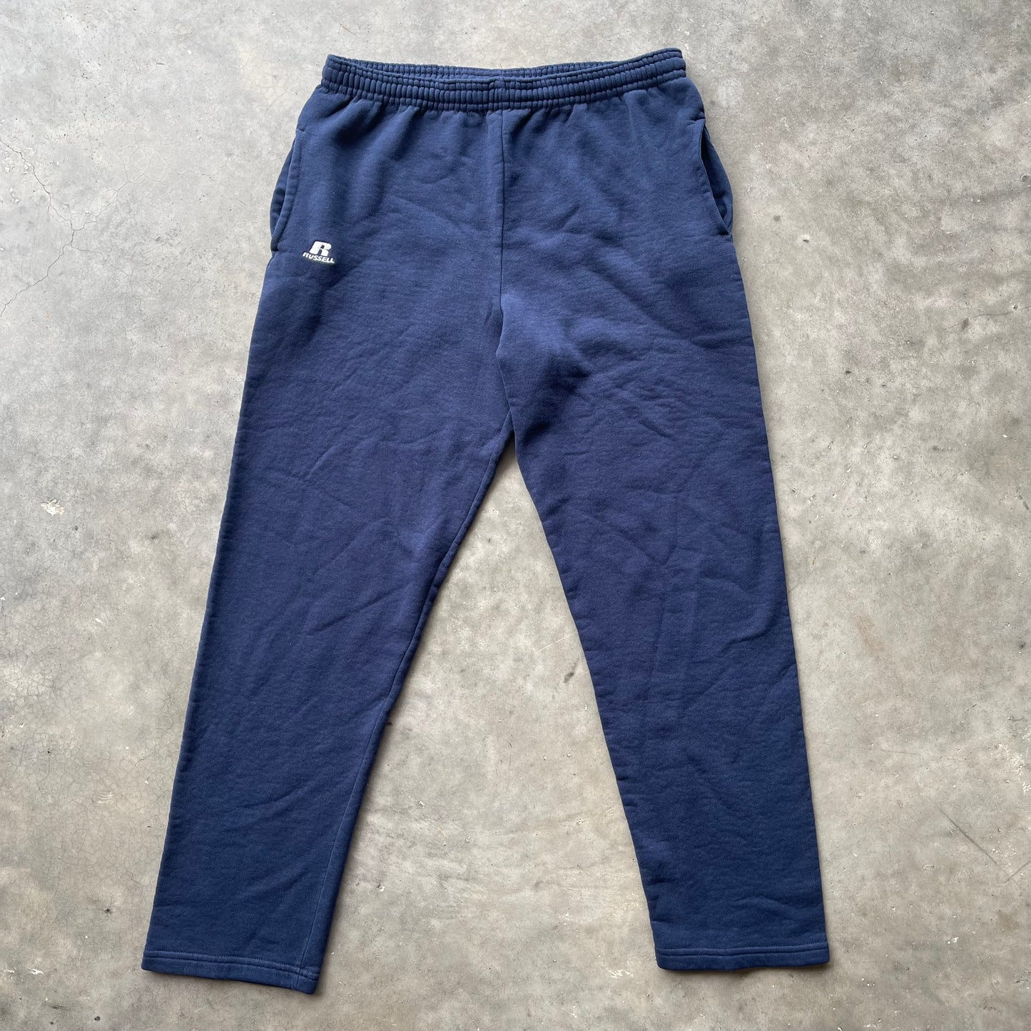 (S) Russell Athletic Embroidered Logo Sweatpants